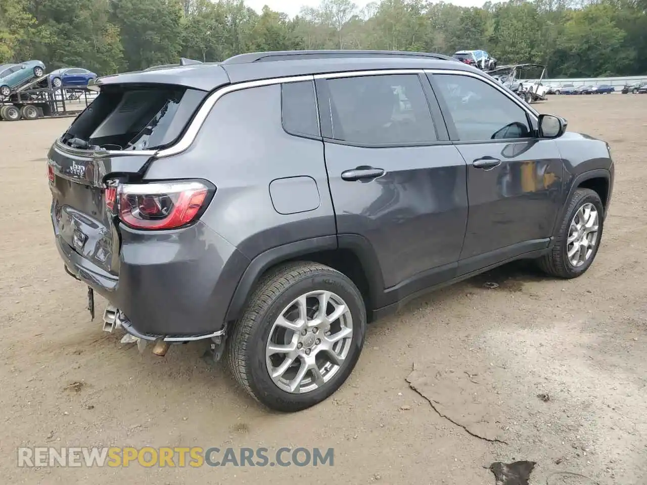 3 Photograph of a damaged car 3C4NJDFB5NT129865 JEEP COMPASS 2022