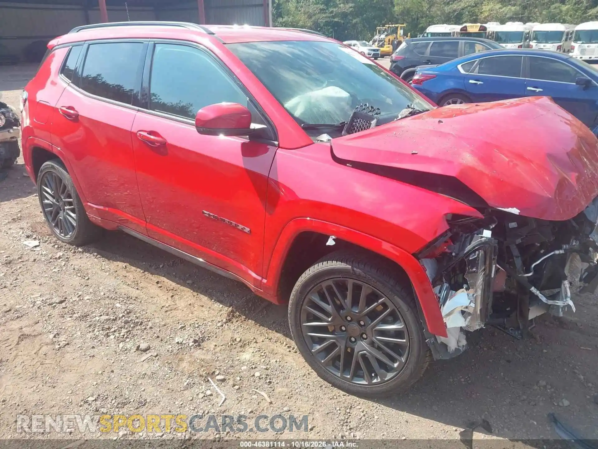 1 Photograph of a damaged car 3C4NJBCN4PT568816 JEEP COMPASS 2023