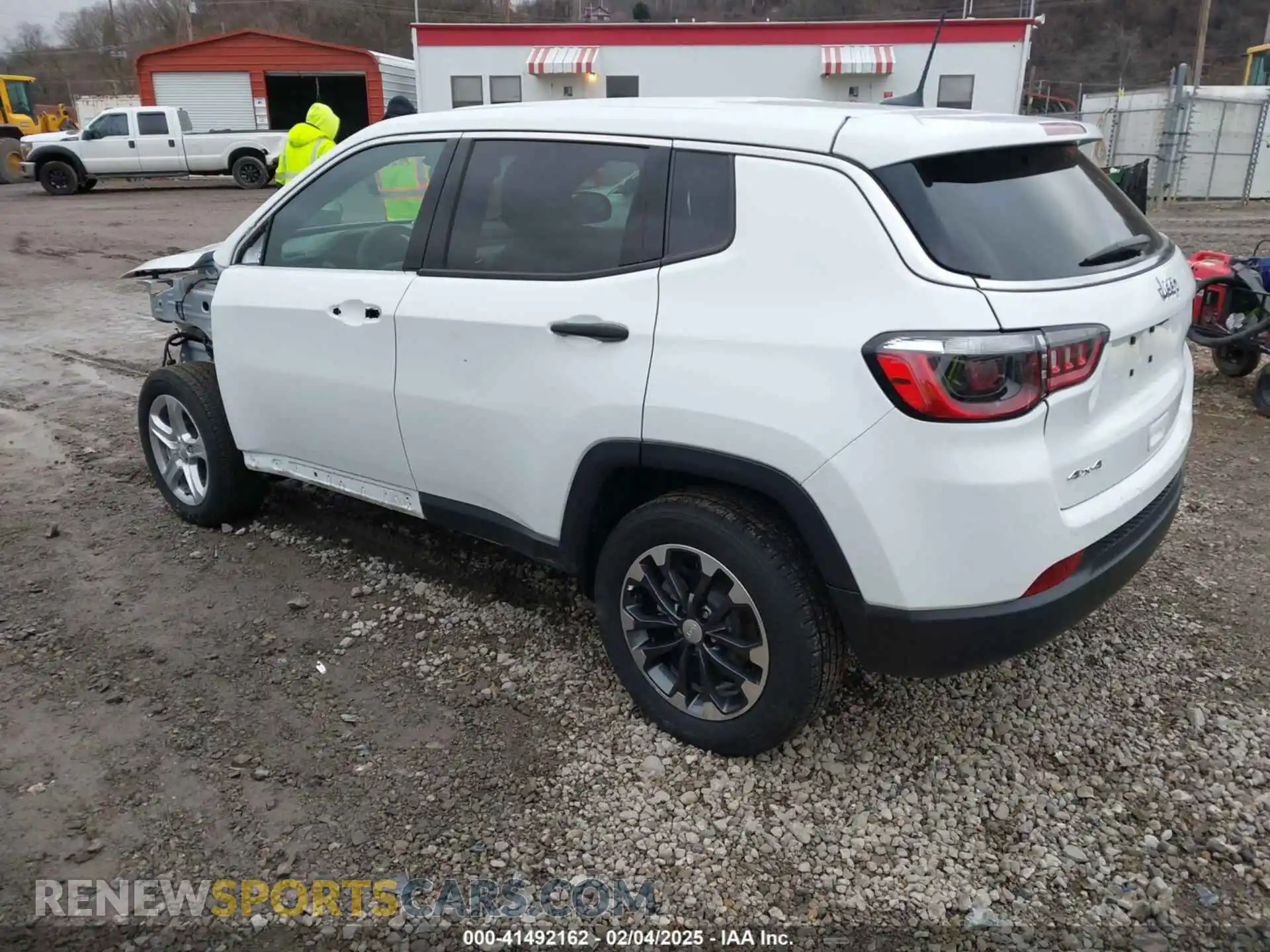 3 Photograph of a damaged car 3C4NJDAN0PT516635 JEEP COMPASS 2023