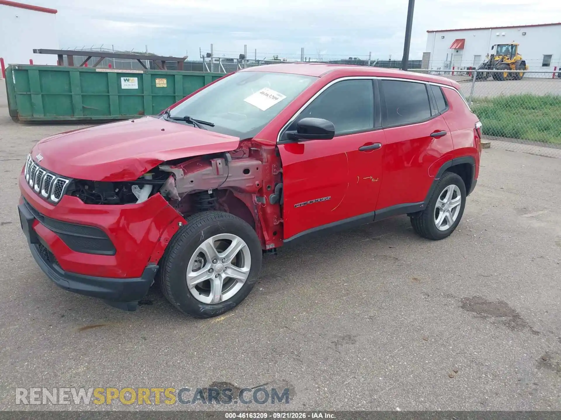 2 Photograph of a damaged car 3C4NJDAN1PT513470 JEEP COMPASS 2023