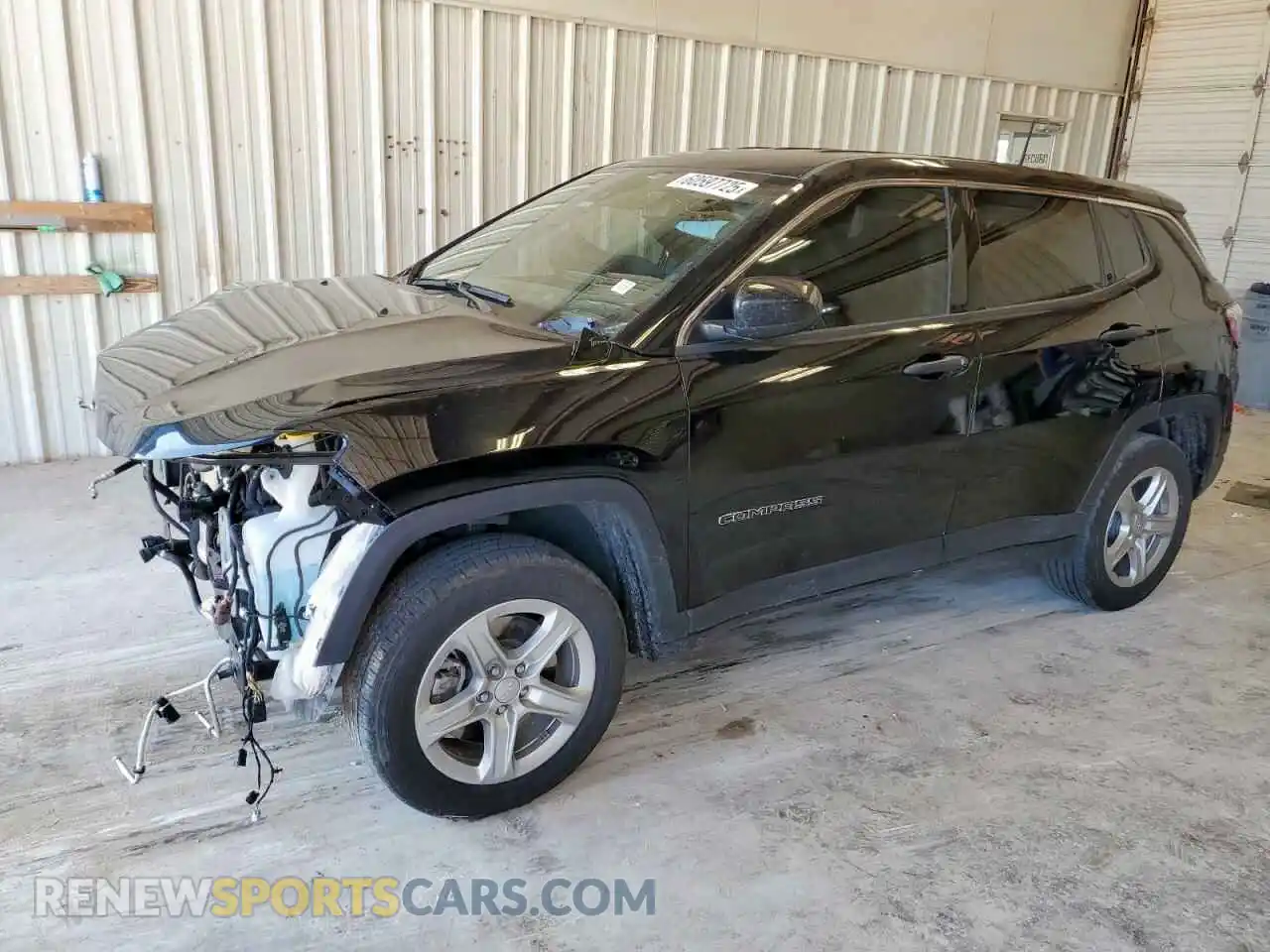 1 Photograph of a damaged car 3C4NJDAN1PT572468 JEEP COMPASS 2023
