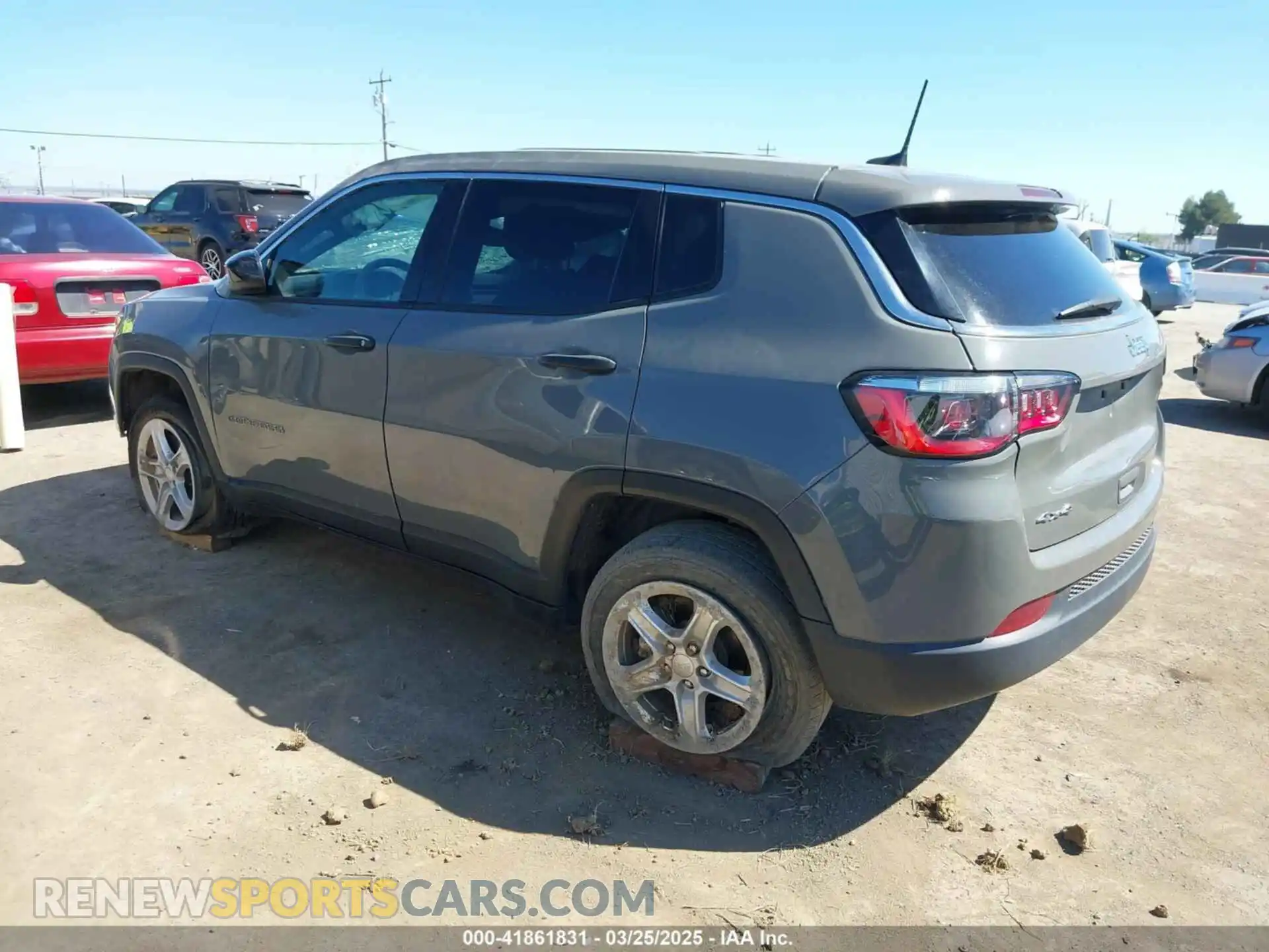 3 Photograph of a damaged car 3C4NJDAN2PT525823 JEEP COMPASS 2023