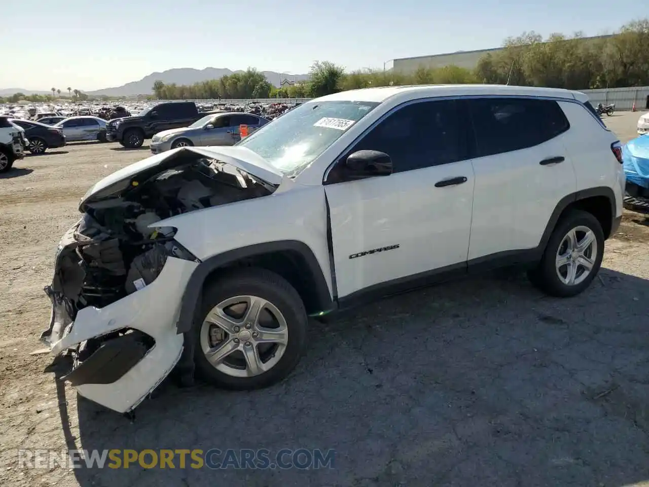 1 Photograph of a damaged car 3C4NJDAN2PT559261 JEEP COMPASS 2023