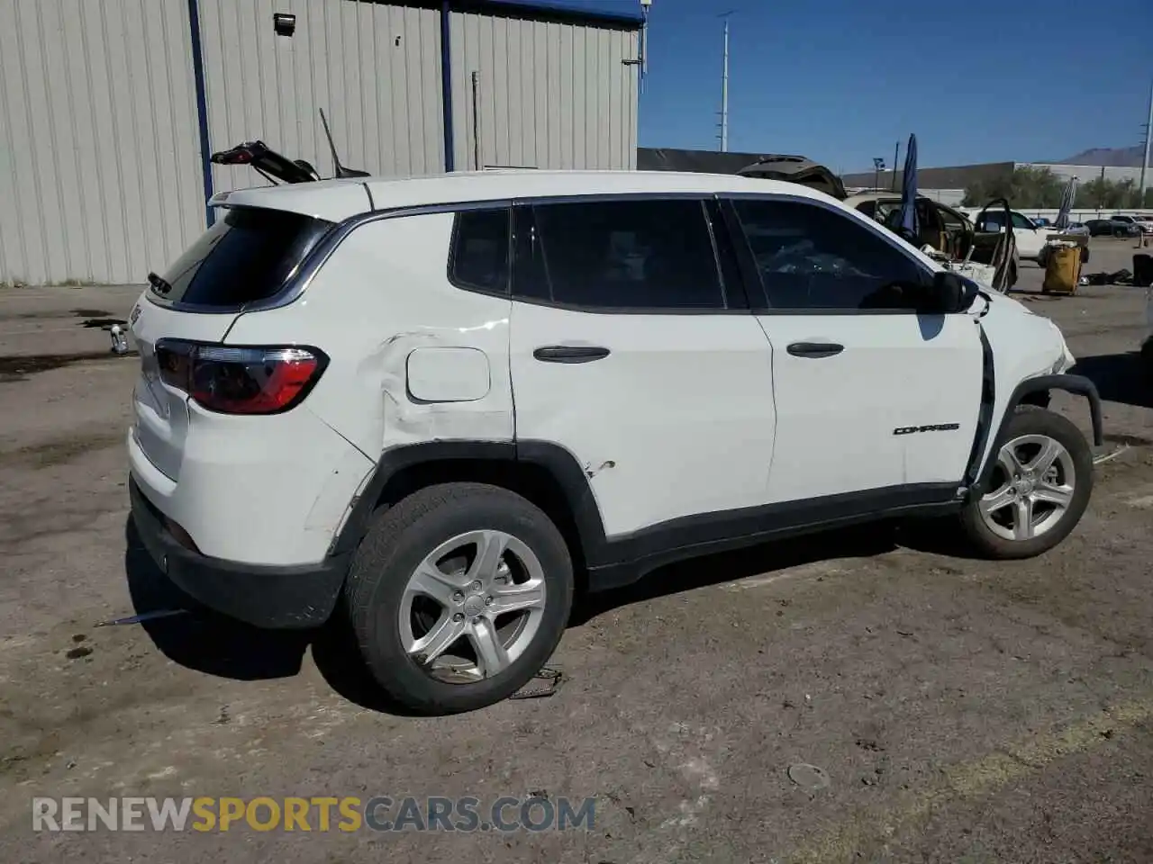 3 Photograph of a damaged car 3C4NJDAN2PT559261 JEEP COMPASS 2023