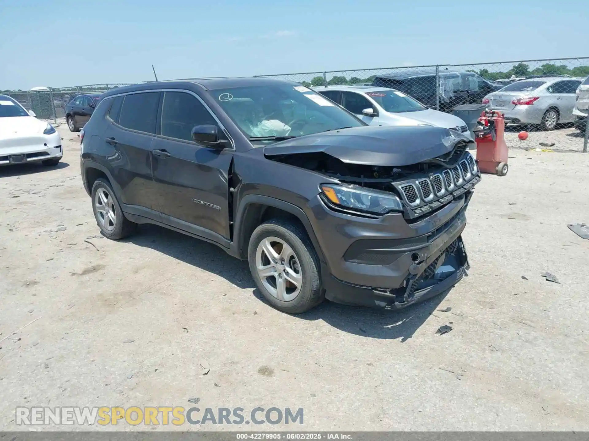 1 Photograph of a damaged car 3C4NJDAN3PT515463 JEEP COMPASS 2023