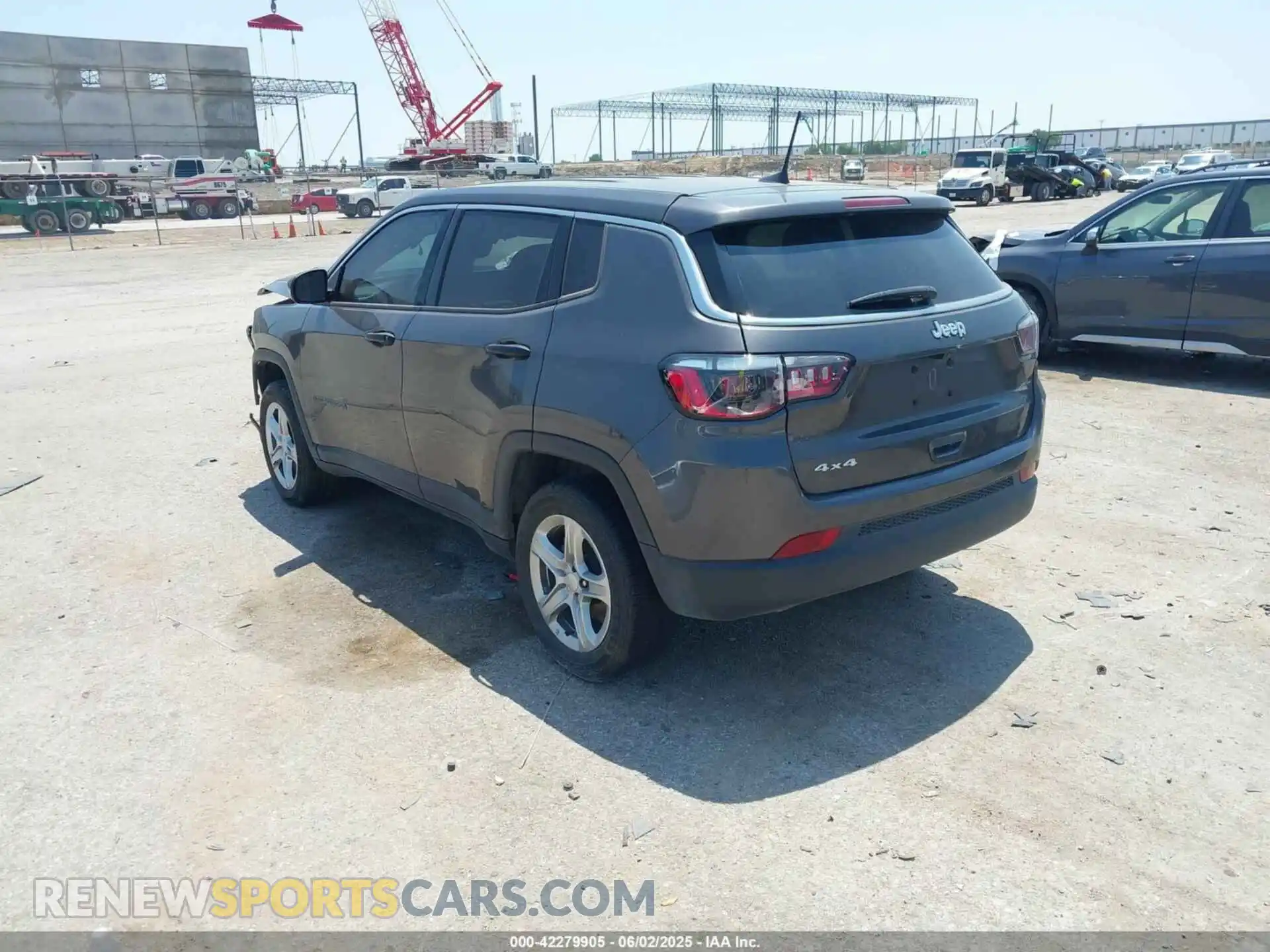 3 Photograph of a damaged car 3C4NJDAN3PT515463 JEEP COMPASS 2023