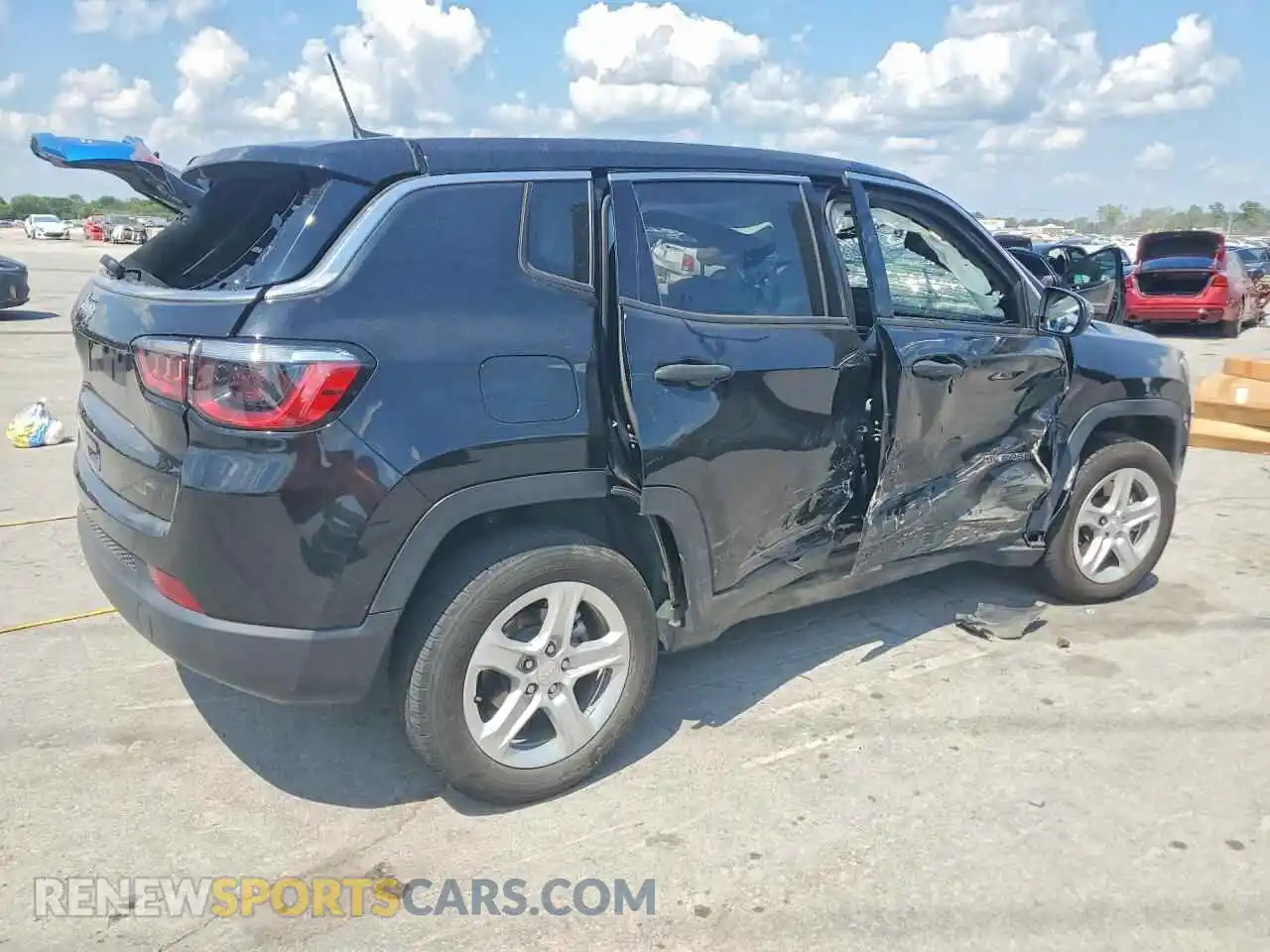 3 Фотография поврежденного автомобиля 3C4NJDAN3PT515530 JEEP COMPASS 2023