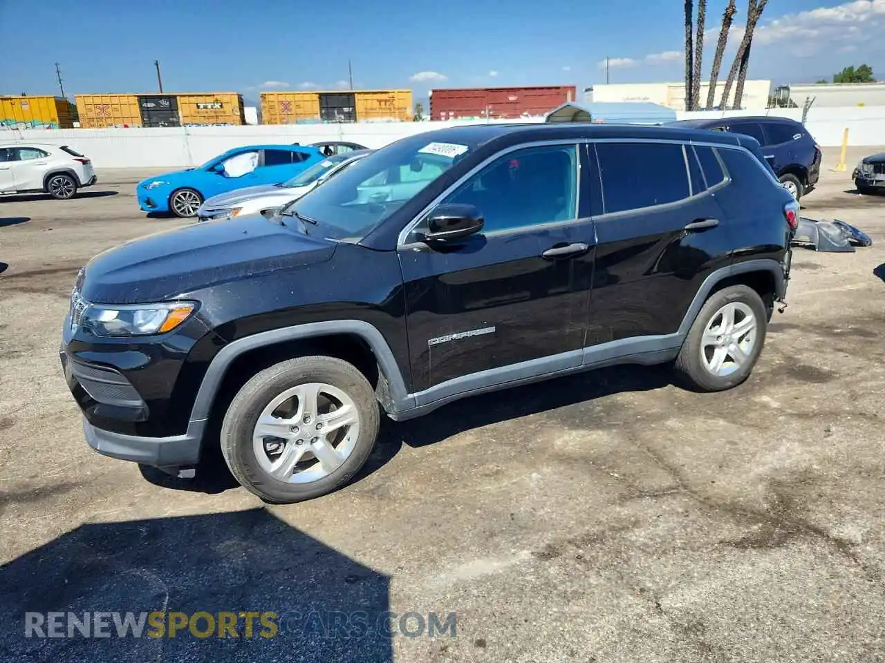 1 Photograph of a damaged car 3C4NJDAN3PT547152 JEEP COMPASS 2023