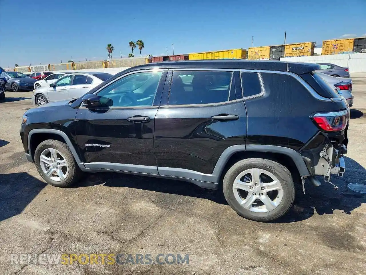2 Photograph of a damaged car 3C4NJDAN3PT547152 JEEP COMPASS 2023