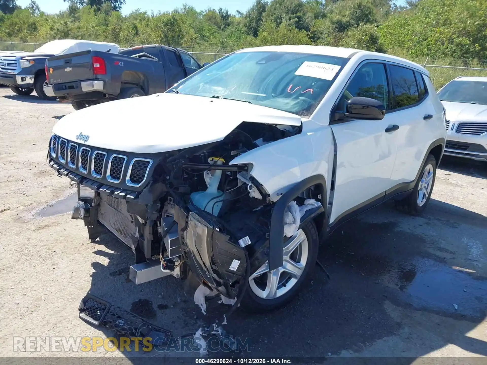 2 Фотография поврежденного автомобиля 3C4NJDAN3PT574884 JEEP COMPASS 2023