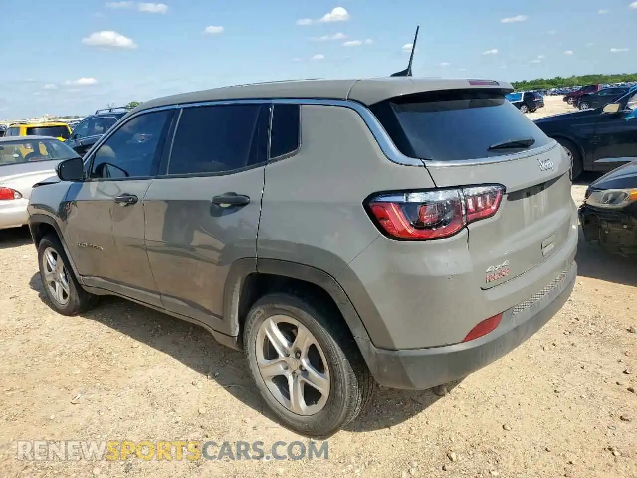 2 Photograph of a damaged car 3C4NJDAN5PT529493 JEEP COMPASS 2023