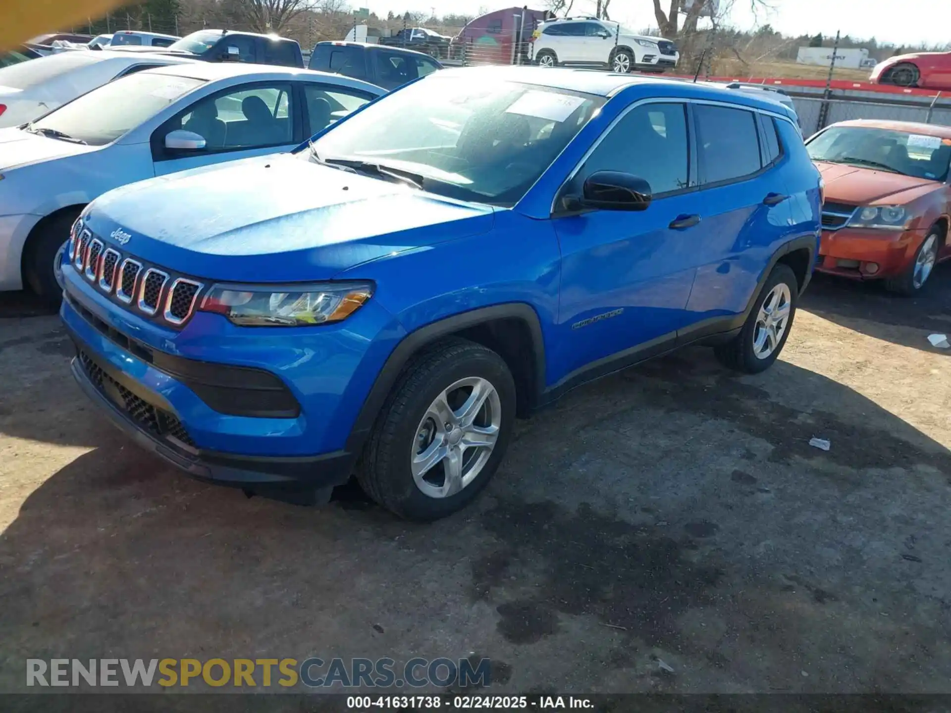 2 Фотография поврежденного автомобиля 3C4NJDAN6PT548943 JEEP COMPASS 2023