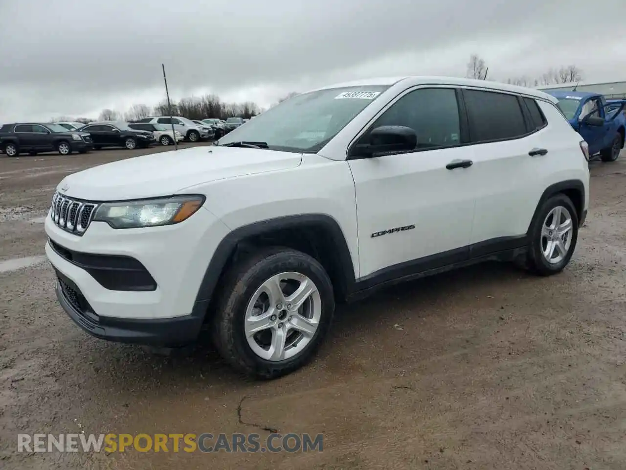 1 Photograph of a damaged car 3C4NJDAN7PT506393 JEEP COMPASS 2023