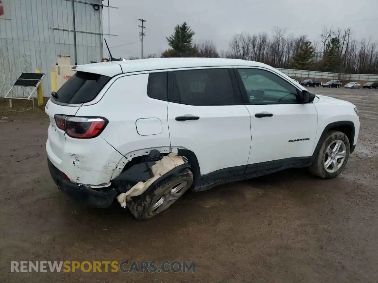 3 Photograph of a damaged car 3C4NJDAN7PT506393 JEEP COMPASS 2023