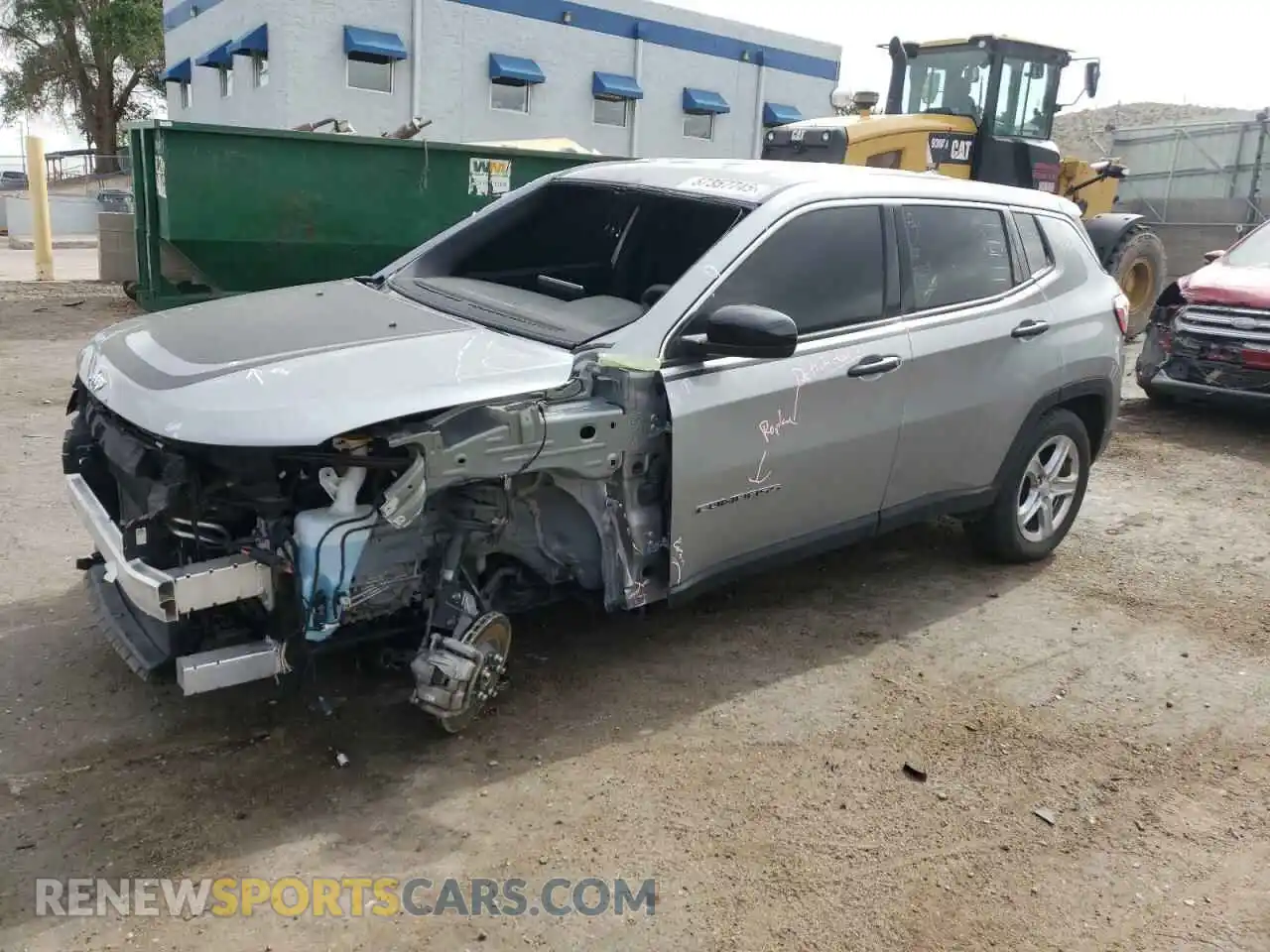 1 Photograph of a damaged car 3C4NJDAN8PT508895 JEEP COMPASS 2023