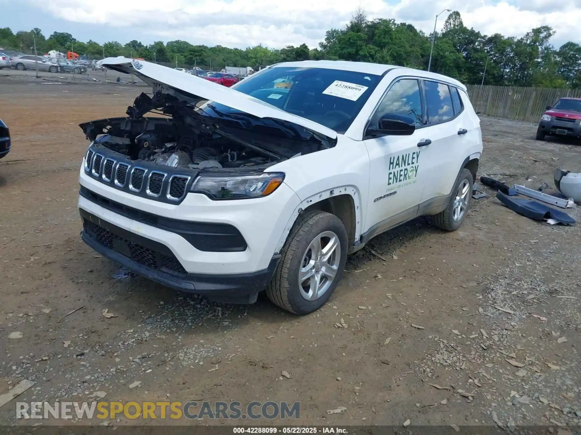 2 Photograph of a damaged car 3C4NJDAN8PT558325 JEEP COMPASS 2023