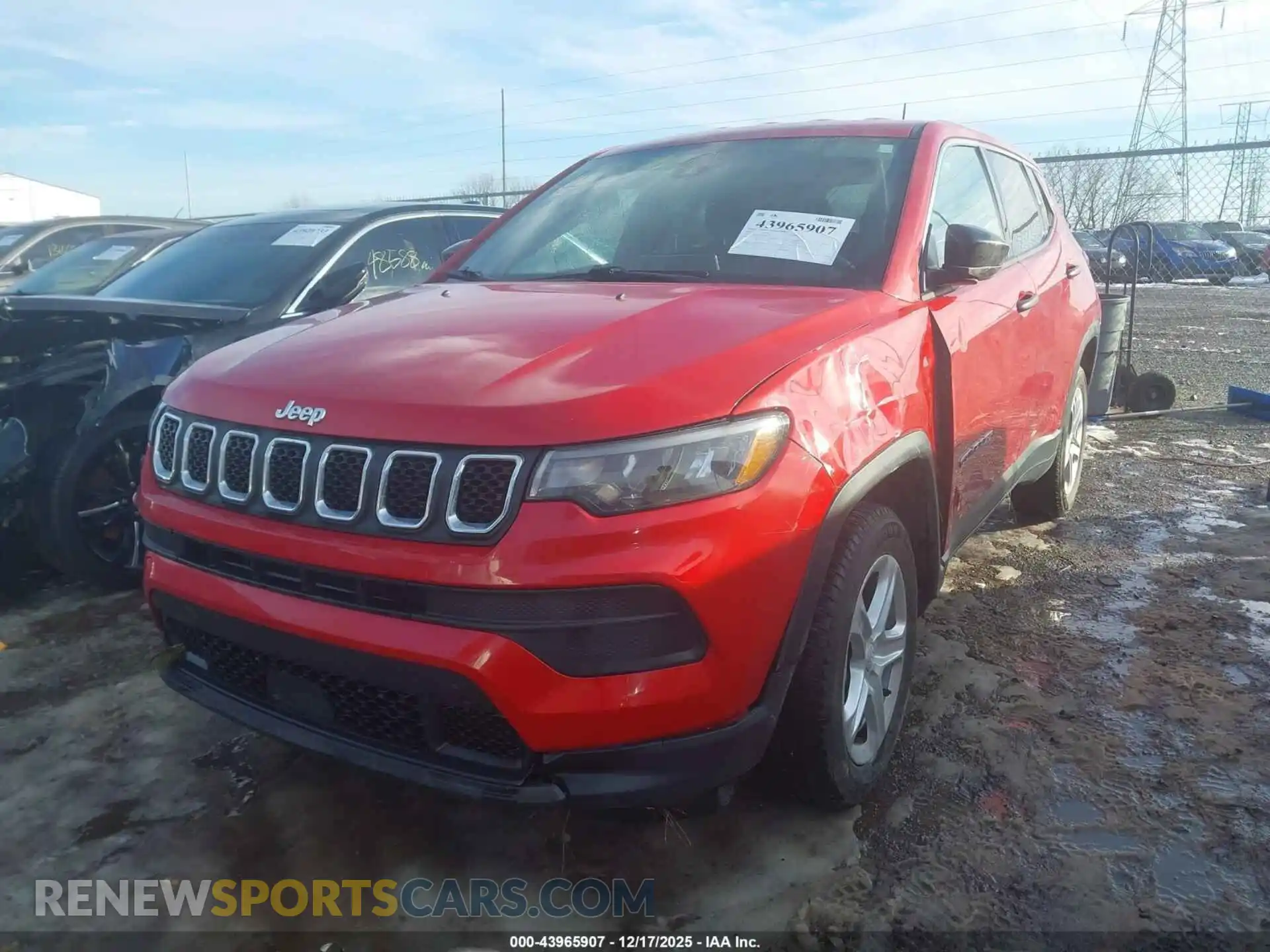 2 Photograph of a damaged car 3C4NJDAN9PT536236 JEEP COMPASS 2023