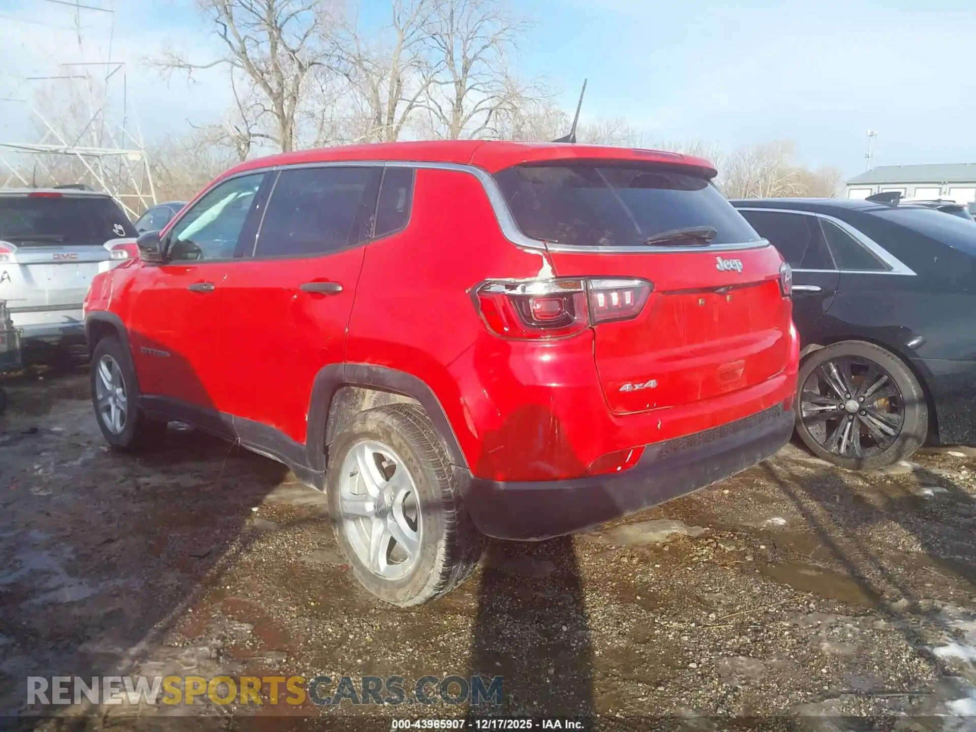 3 Photograph of a damaged car 3C4NJDAN9PT536236 JEEP COMPASS 2023