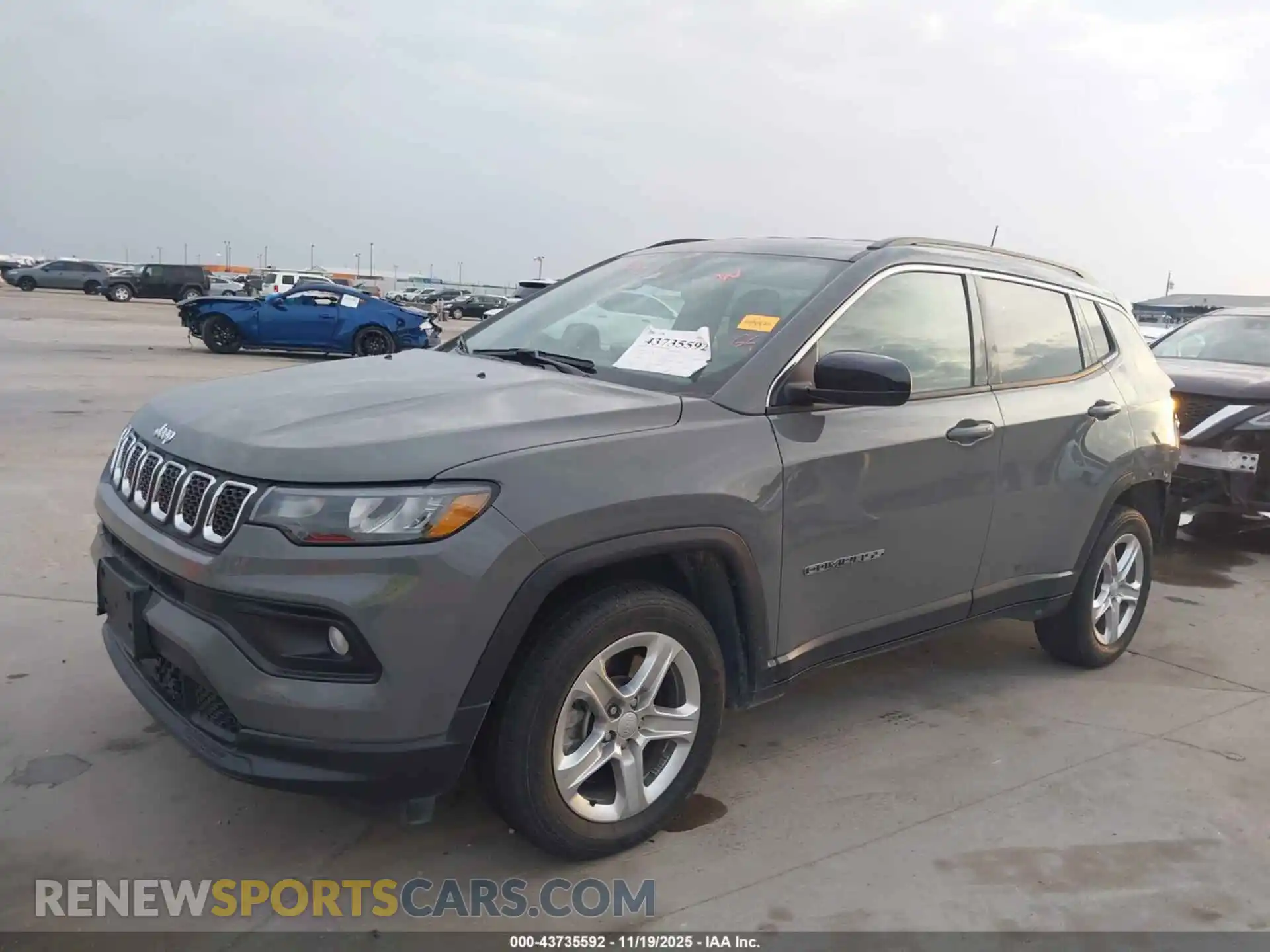 2 Photograph of a damaged car 3C4NJDBN0PT513748 JEEP COMPASS 2023
