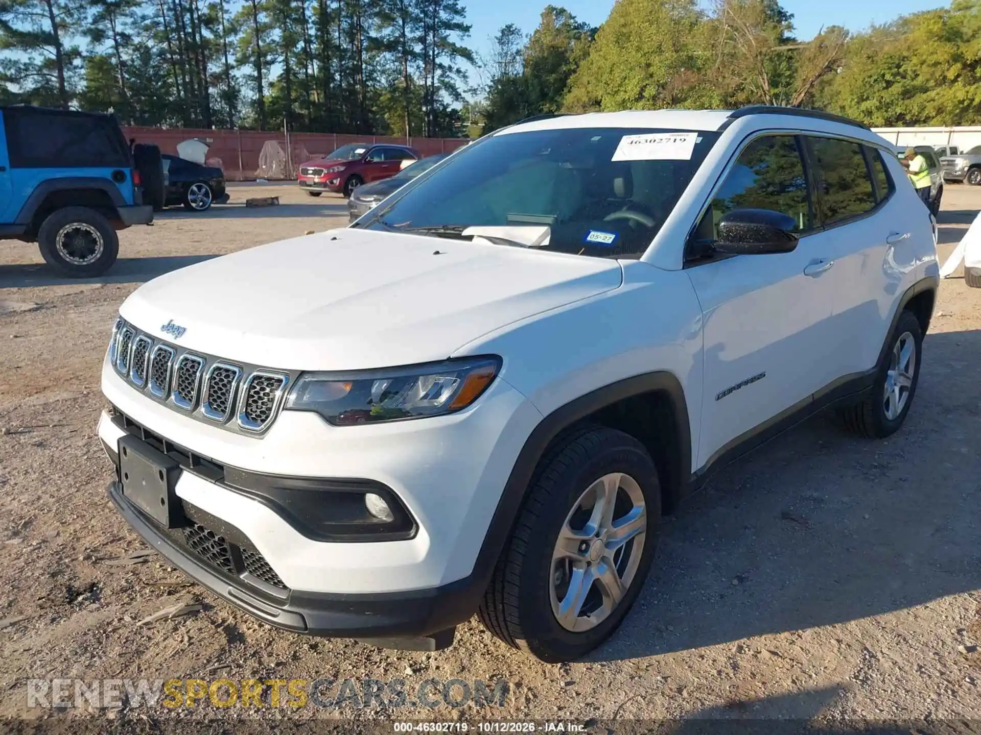 2 Фотография поврежденного автомобиля 3C4NJDBN1PT518635 JEEP COMPASS 2023