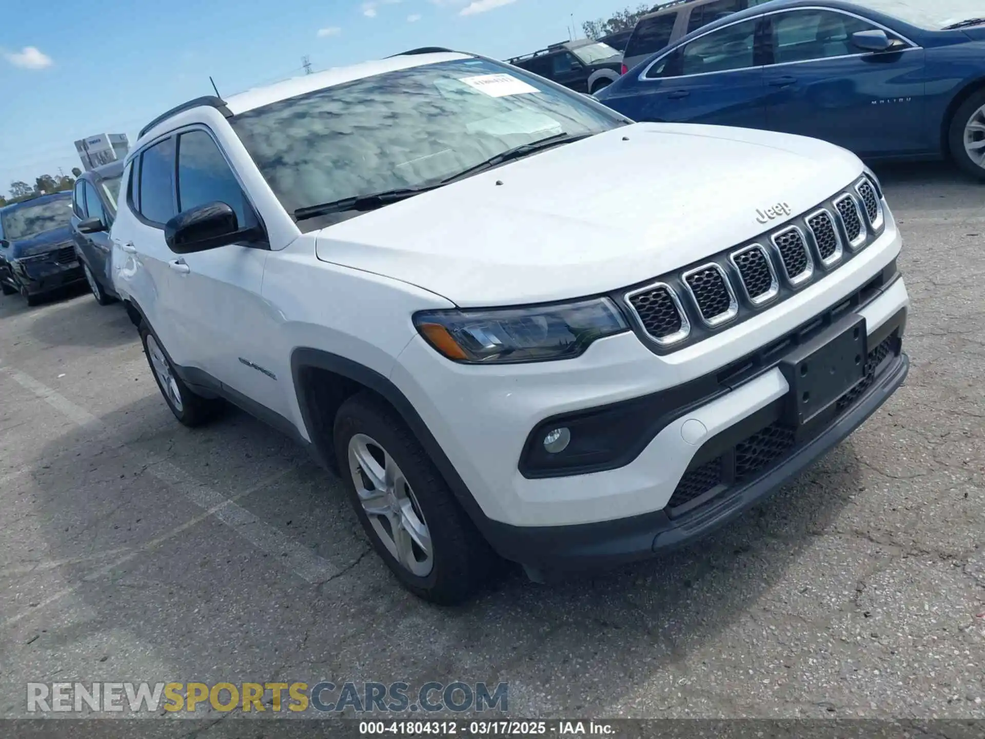 1 Photograph of a damaged car 3C4NJDBN1PT538478 JEEP COMPASS 2023