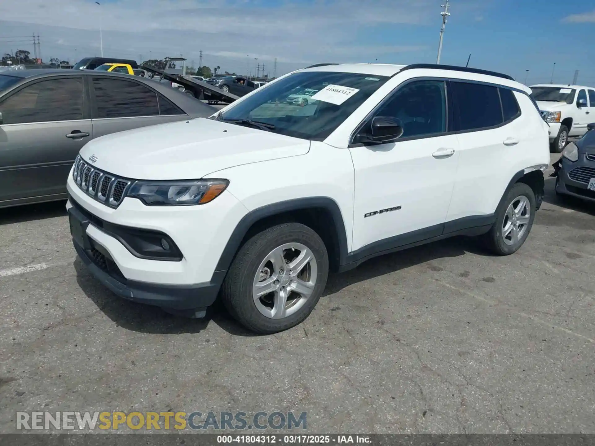 2 Photograph of a damaged car 3C4NJDBN1PT538478 JEEP COMPASS 2023