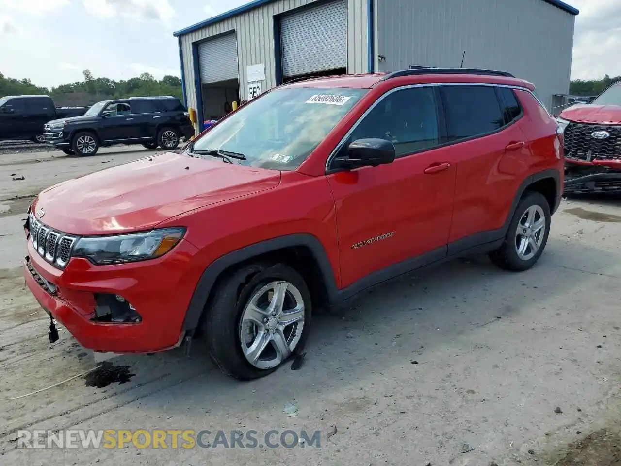 1 fotografías del automóvil dañado 3C4NJDBN1PT540425 JEEP COMPASS 2023