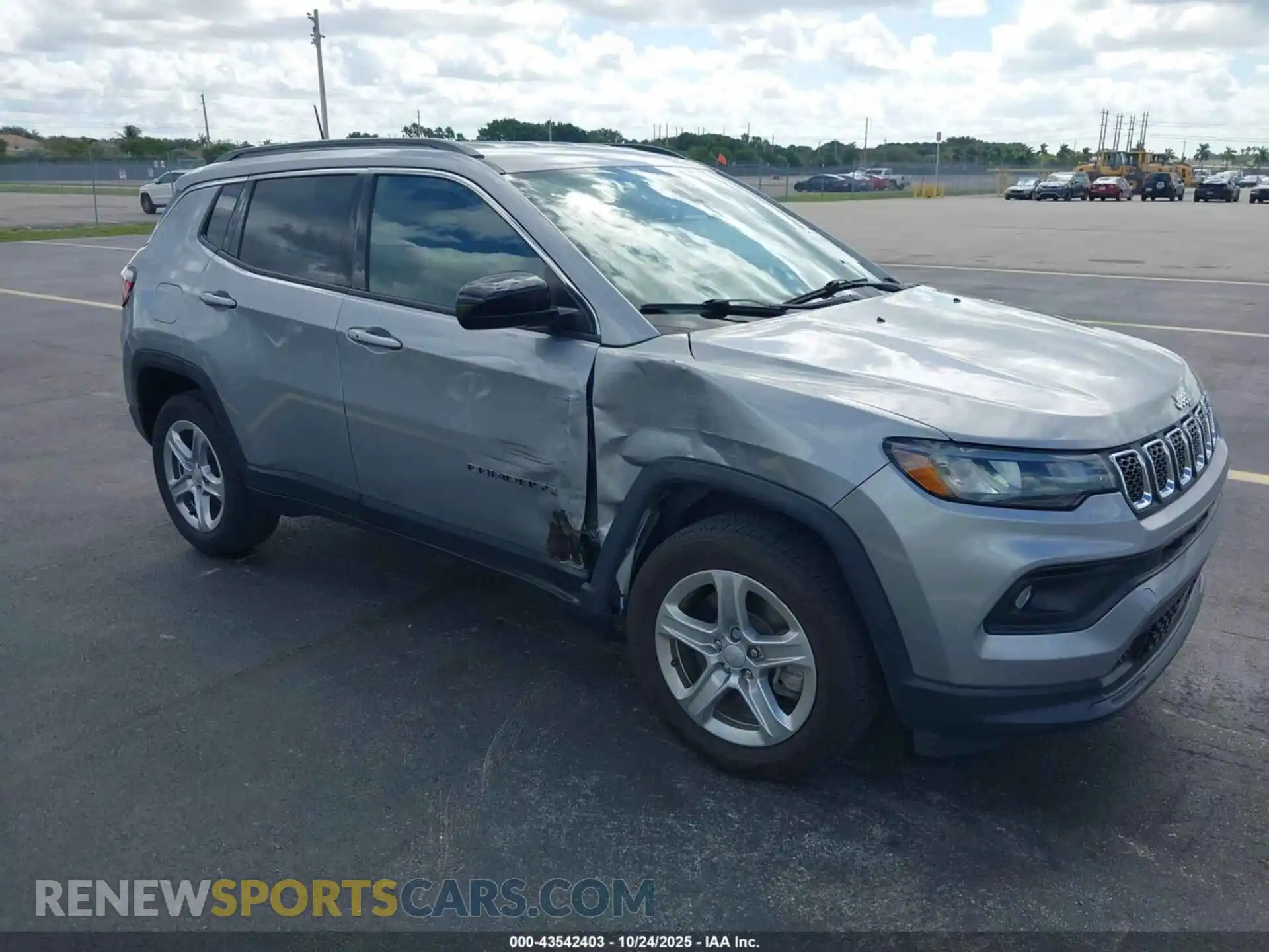 1 Photograph of a damaged car 3C4NJDBN1PT541865 JEEP COMPASS 2023