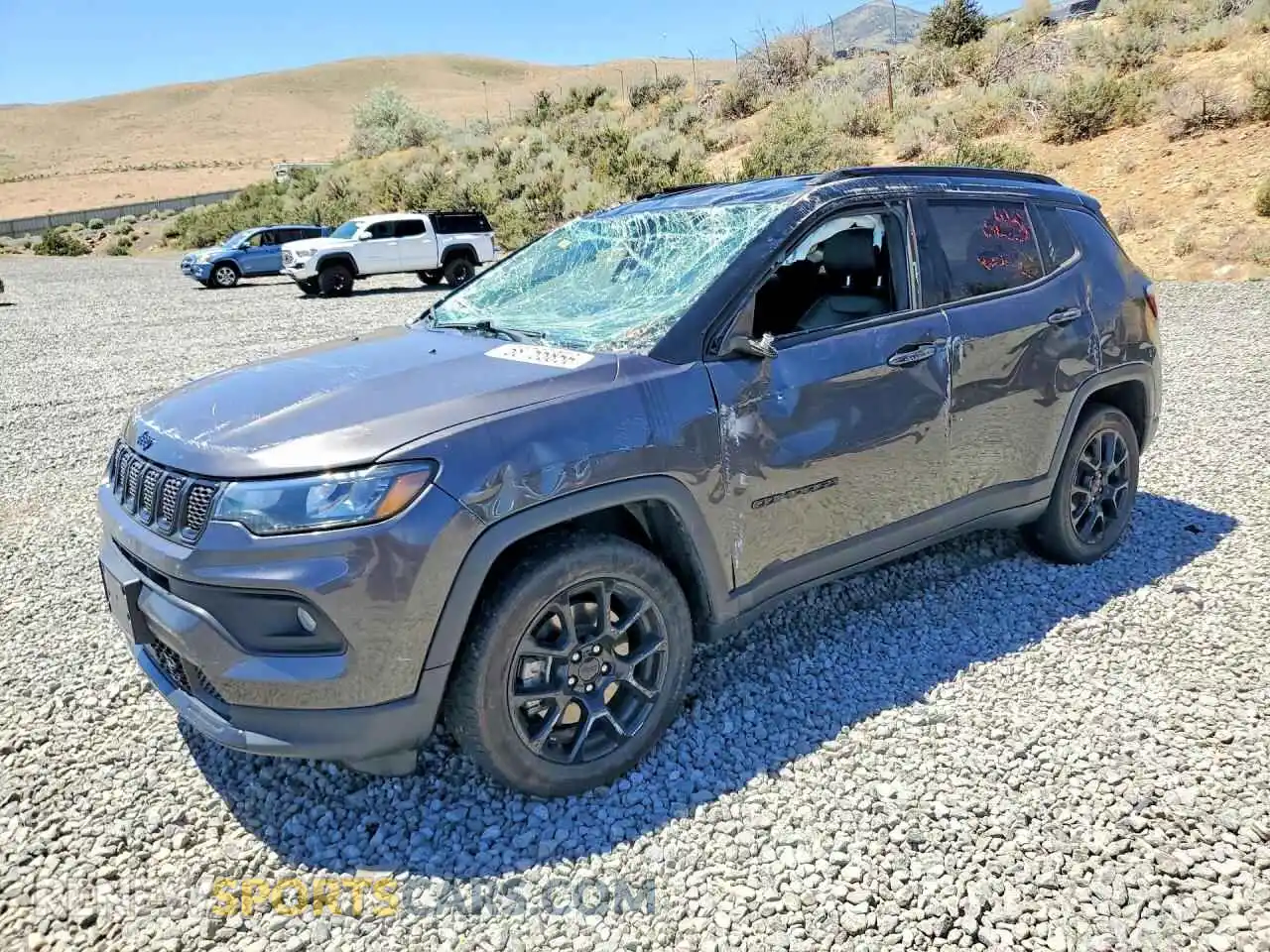 1 Photograph of a damaged car 3C4NJDBN1PT549125 JEEP COMPASS 2023