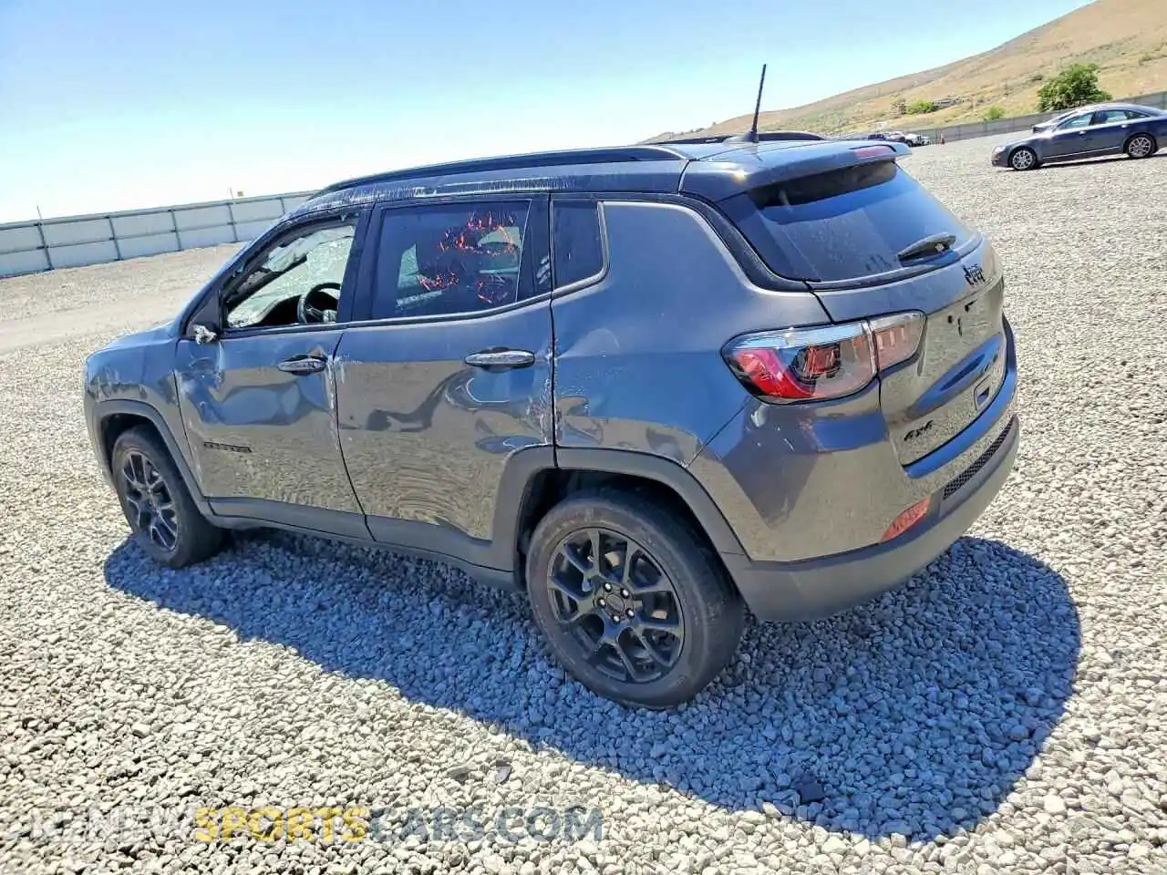2 Photograph of a damaged car 3C4NJDBN1PT549125 JEEP COMPASS 2023