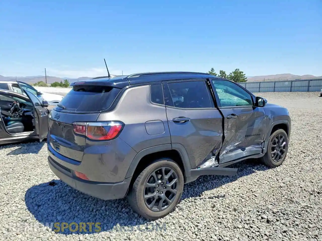 3 Photograph of a damaged car 3C4NJDBN1PT549125 JEEP COMPASS 2023