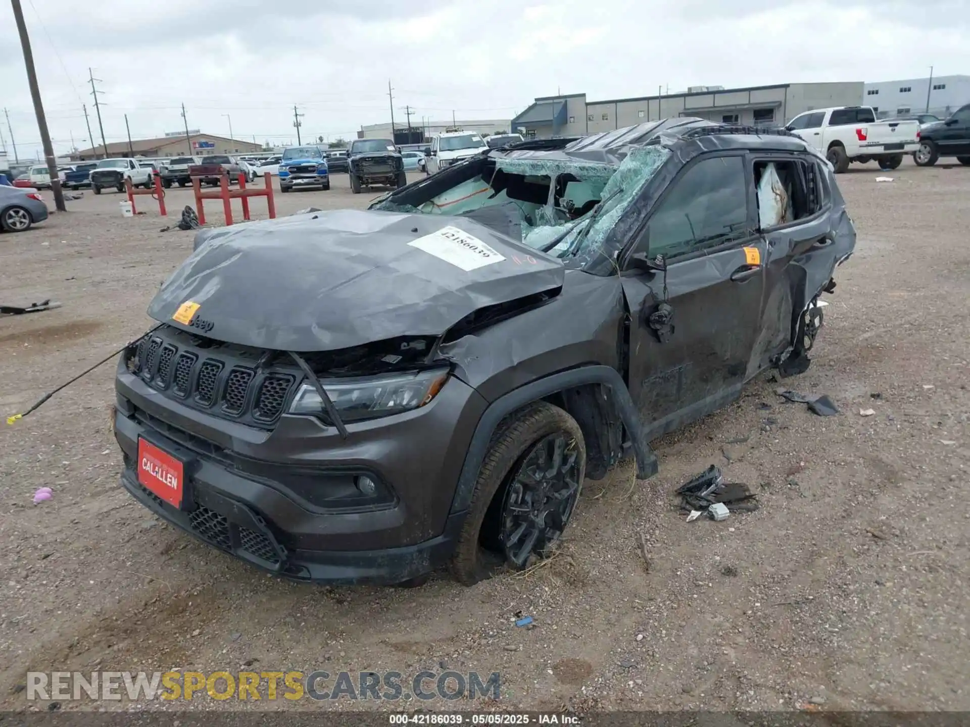 2 Photograph of a damaged car 3C4NJDBN2PT503268 JEEP COMPASS 2023
