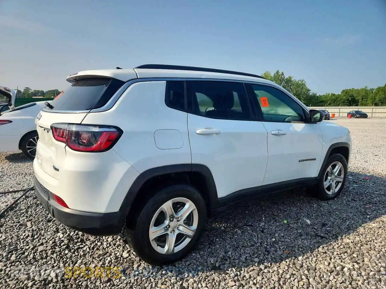 3 Photograph of a damaged car 3C4NJDBN2PT504369 JEEP COMPASS 2023