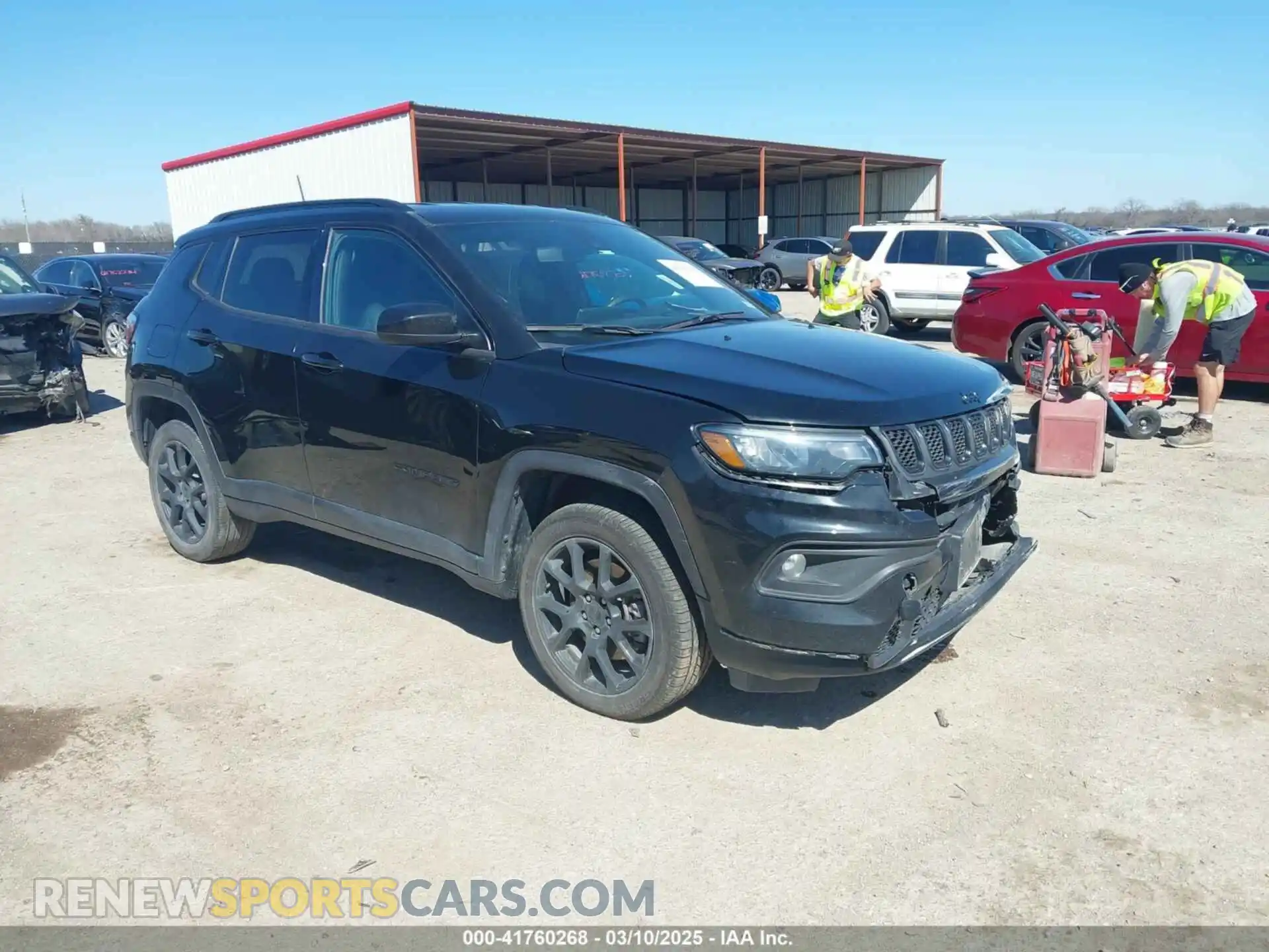 1 fotografías del automóvil dañado 3C4NJDBN2PT507868 JEEP COMPASS 2023