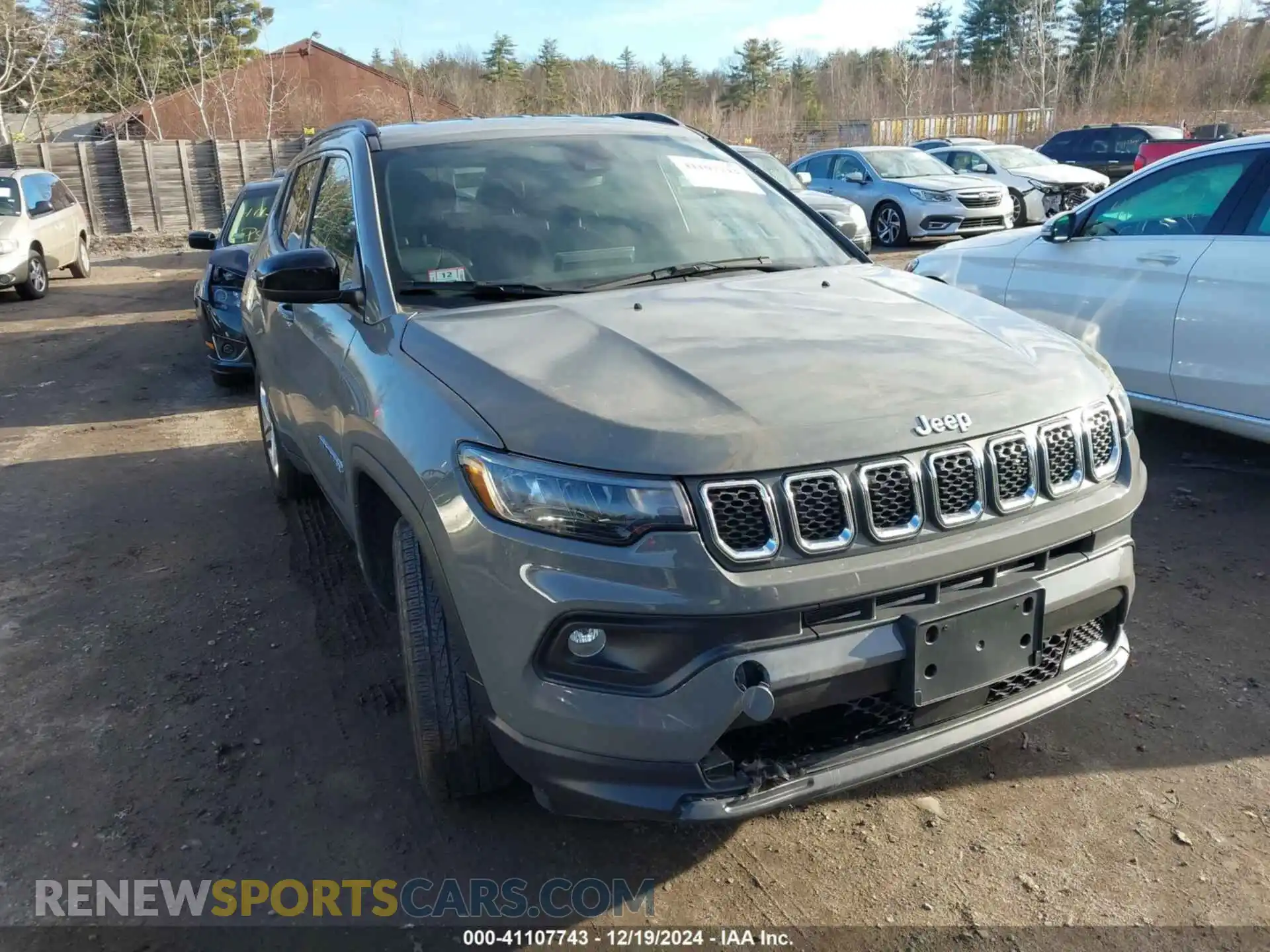 1 Photograph of a damaged car 3C4NJDBN2PT541941 JEEP COMPASS 2023