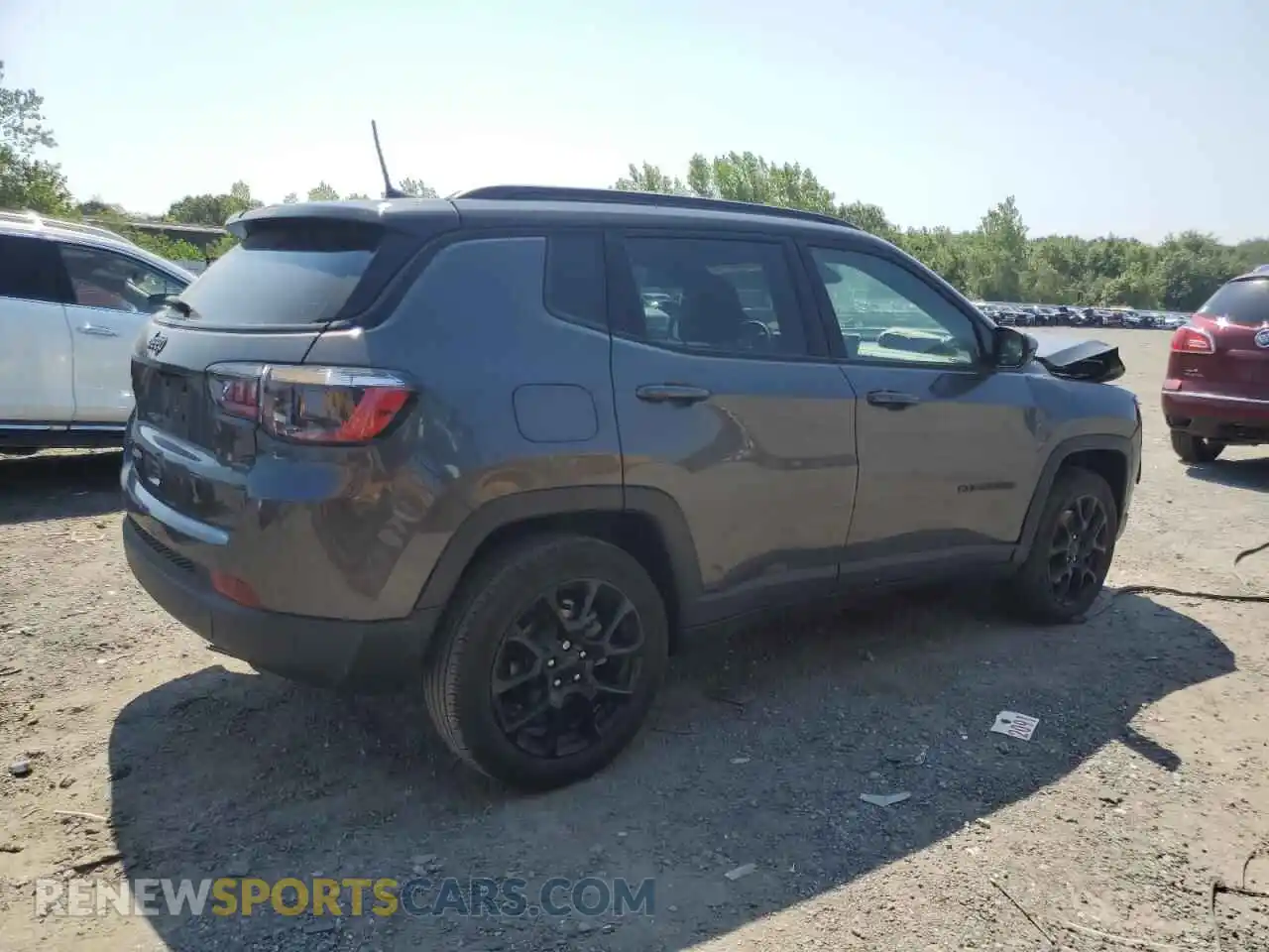 3 Photograph of a damaged car 3C4NJDBN2PT546833 JEEP COMPASS 2023
