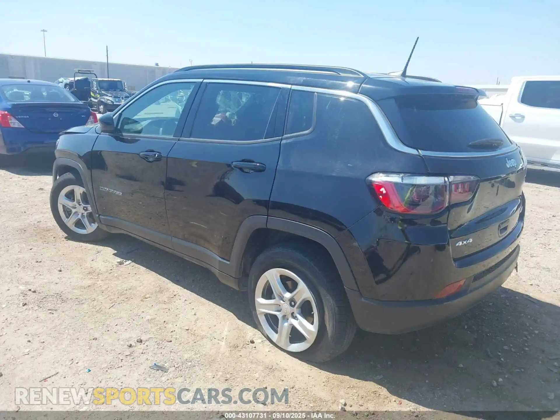 3 Photograph of a damaged car 3C4NJDBN2PT555466 JEEP COMPASS 2023