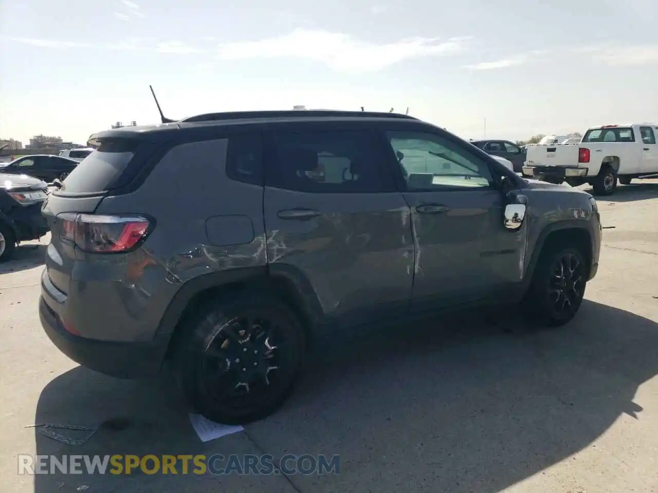 3 Photograph of a damaged car 3C4NJDBN2PT556911 JEEP COMPASS 2023