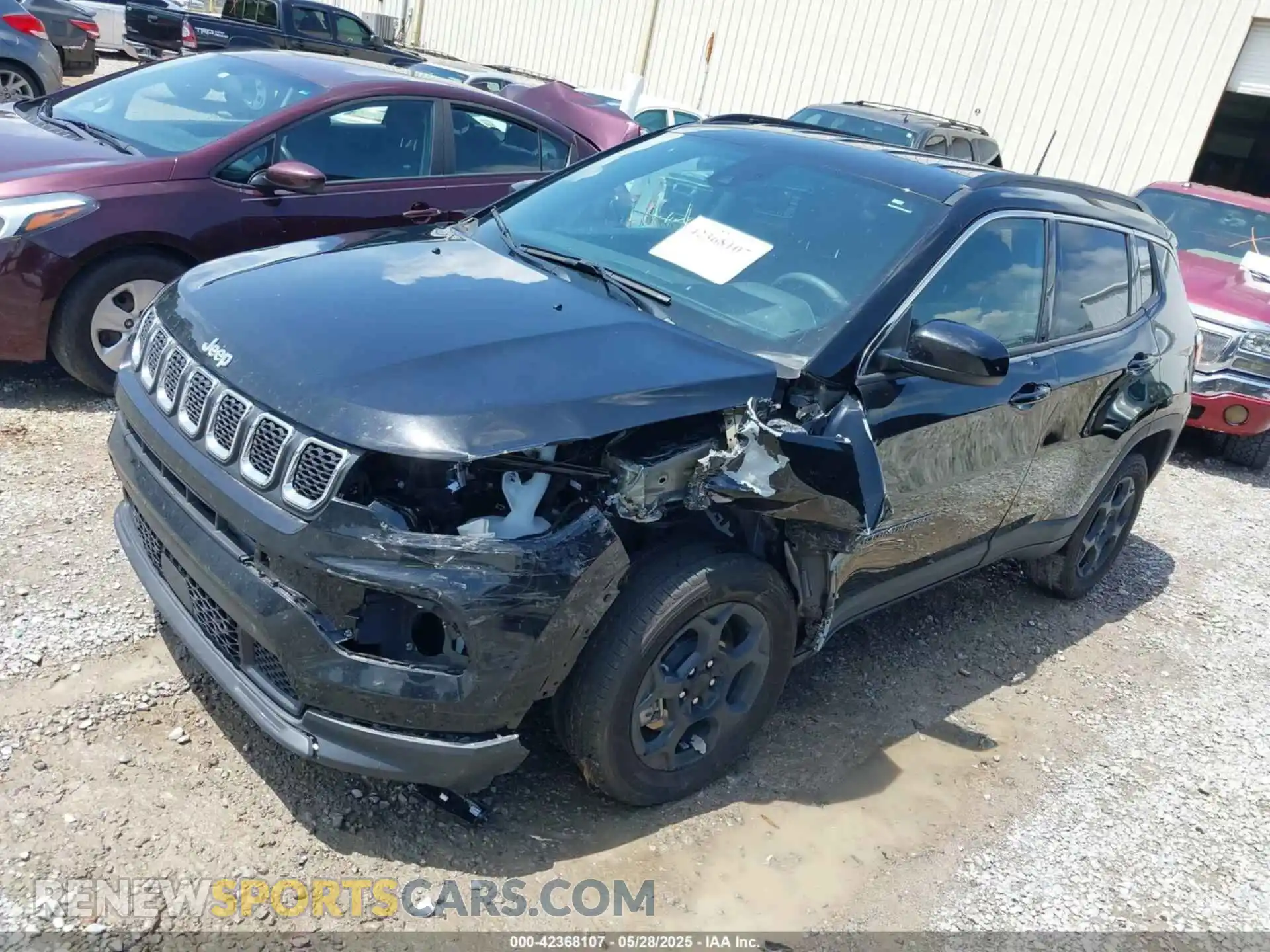 2 Photograph of a damaged car 3C4NJDBN2PT570212 JEEP COMPASS 2023