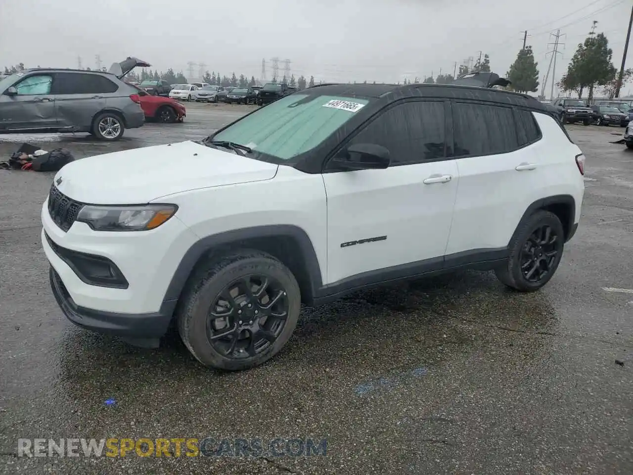 1 Photograph of a damaged car 3C4NJDBN3PT509497 JEEP COMPASS 2023