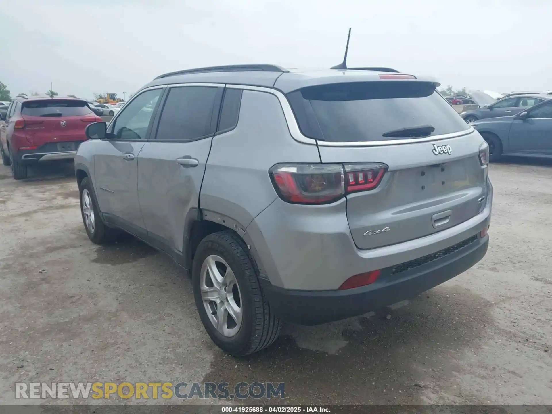 3 Photograph of a damaged car 3C4NJDBN3PT514117 JEEP COMPASS 2023