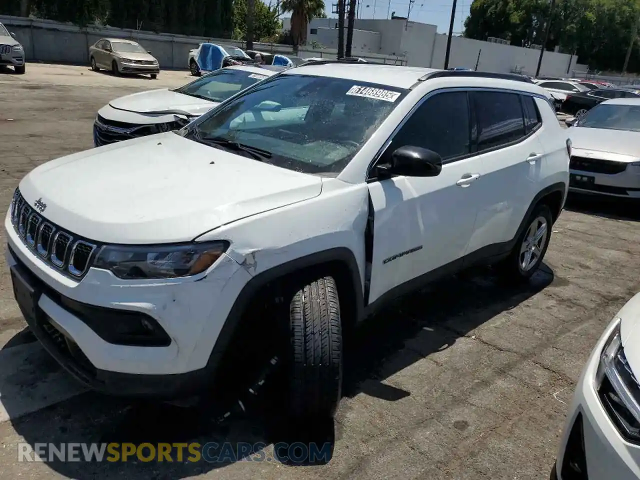 1 Фотография поврежденного автомобиля 3C4NJDBN3PT553371 JEEP COMPASS 2023