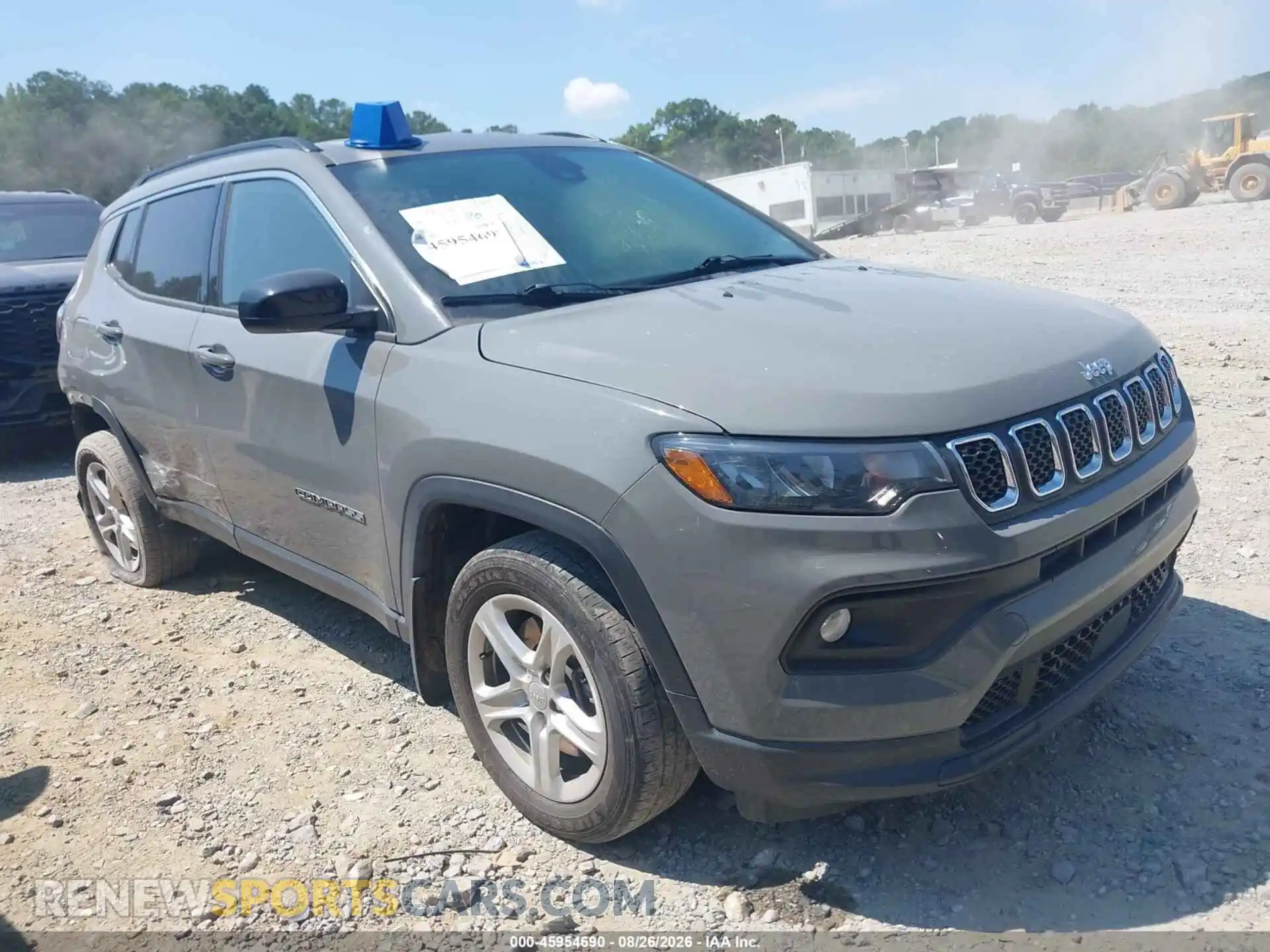 1 Photograph of a damaged car 3C4NJDBN3PT558165 JEEP COMPASS 2023