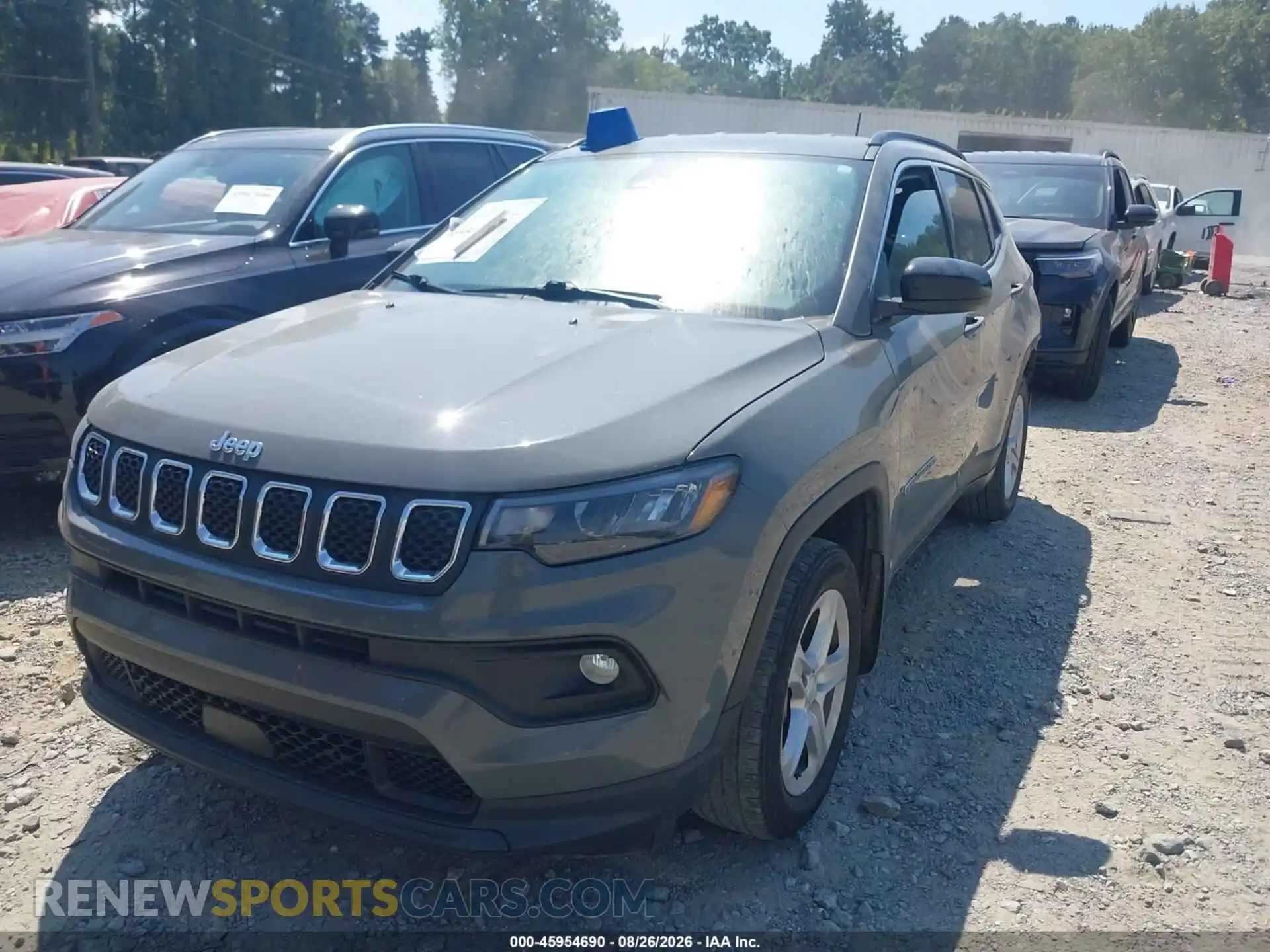 2 Photograph of a damaged car 3C4NJDBN3PT558165 JEEP COMPASS 2023