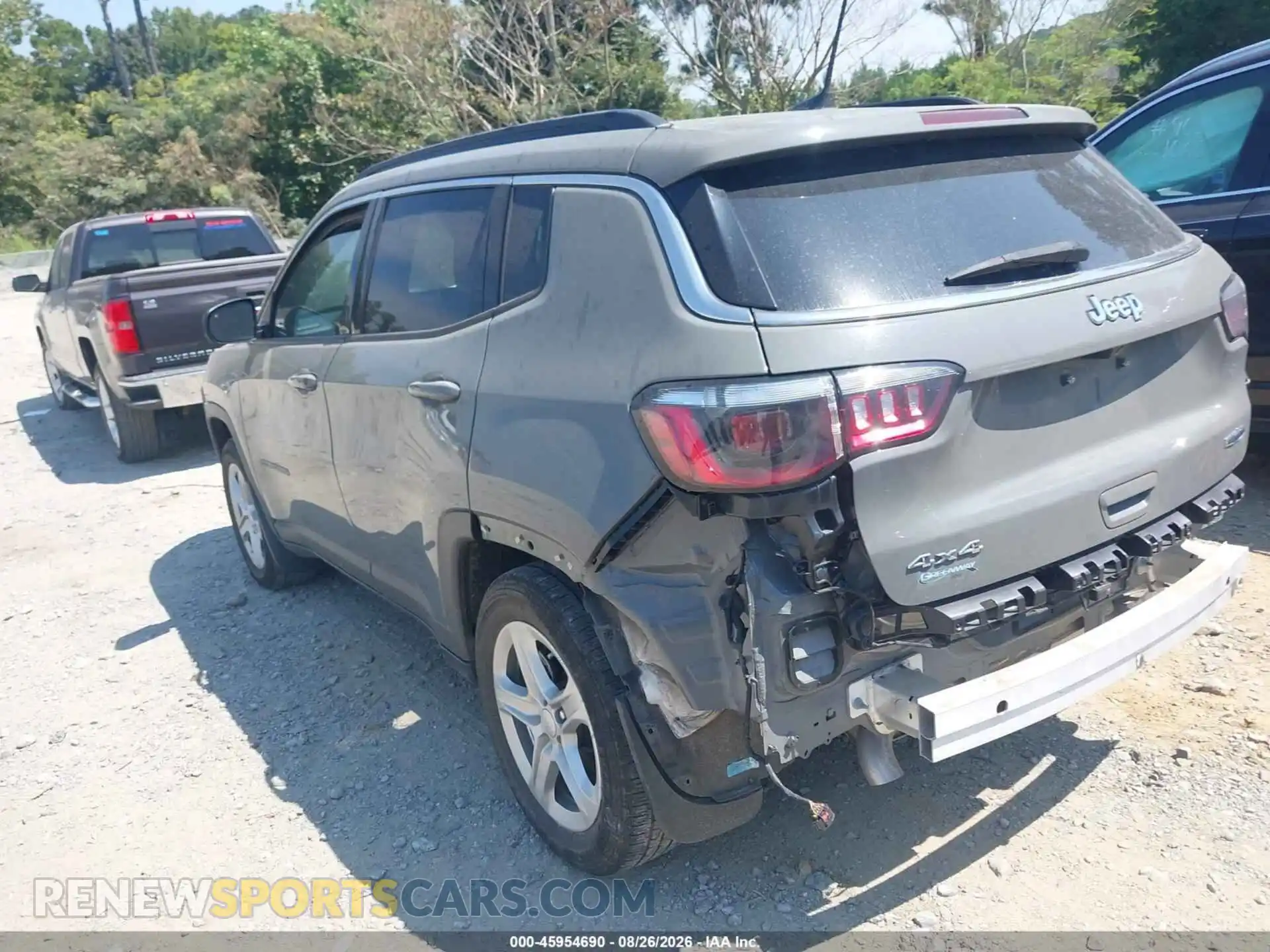 3 Photograph of a damaged car 3C4NJDBN3PT558165 JEEP COMPASS 2023