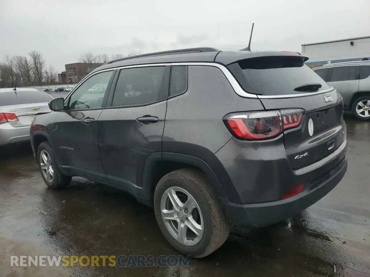 2 Photograph of a damaged car 3C4NJDBN4PT504602 JEEP COMPASS 2023