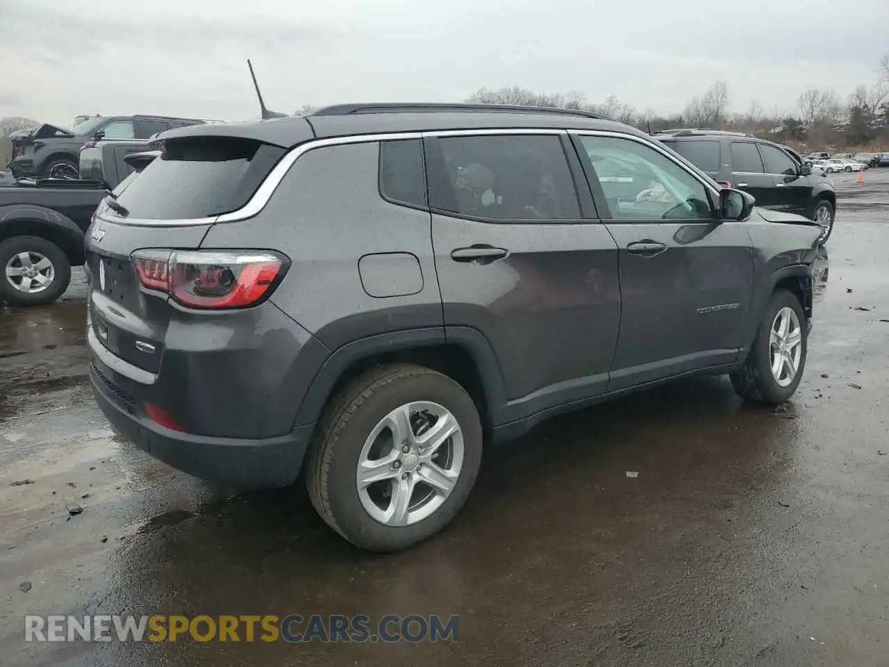 3 Photograph of a damaged car 3C4NJDBN4PT504602 JEEP COMPASS 2023