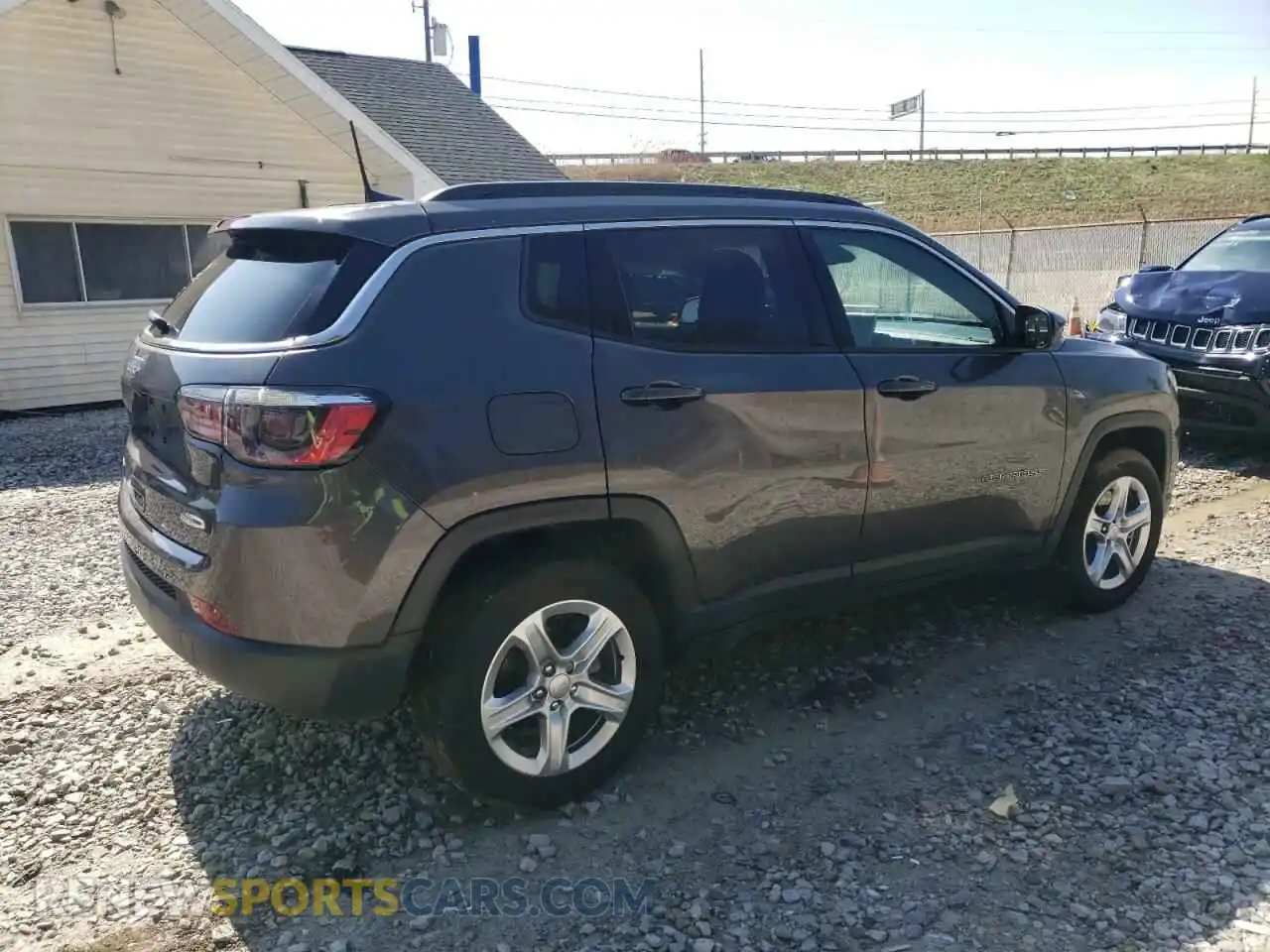 3 Photograph of a damaged car 3C4NJDBN4PT508245 JEEP COMPASS 2023