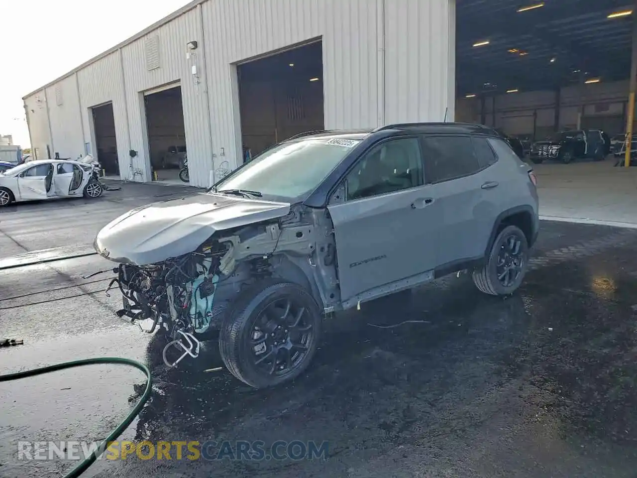 1 Photograph of a damaged car 3C4NJDBN4PT563052 JEEP COMPASS 2023