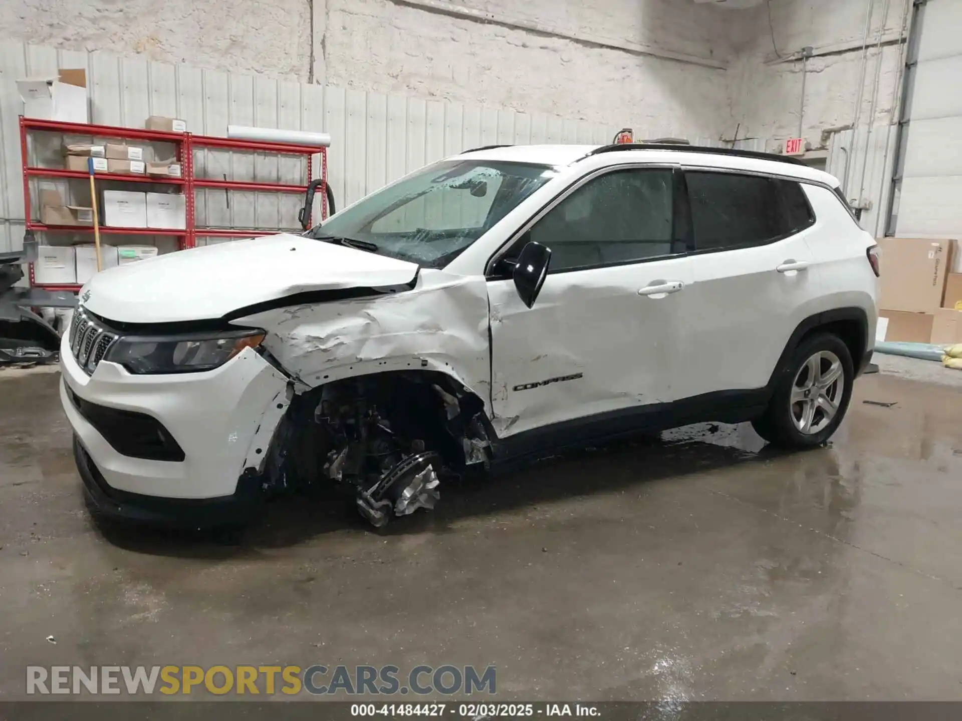 2 Photograph of a damaged car 3C4NJDBN5PT502051 JEEP COMPASS 2023